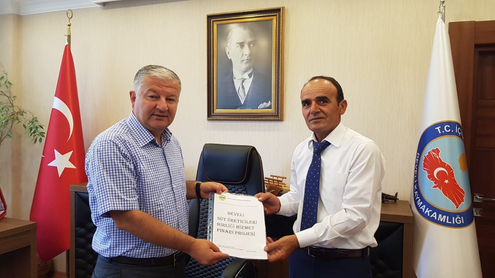 İlçe Ekonomisine Katkı Sağlayacak Projeye Kaymakam Duru’dan da Destek Geldi
