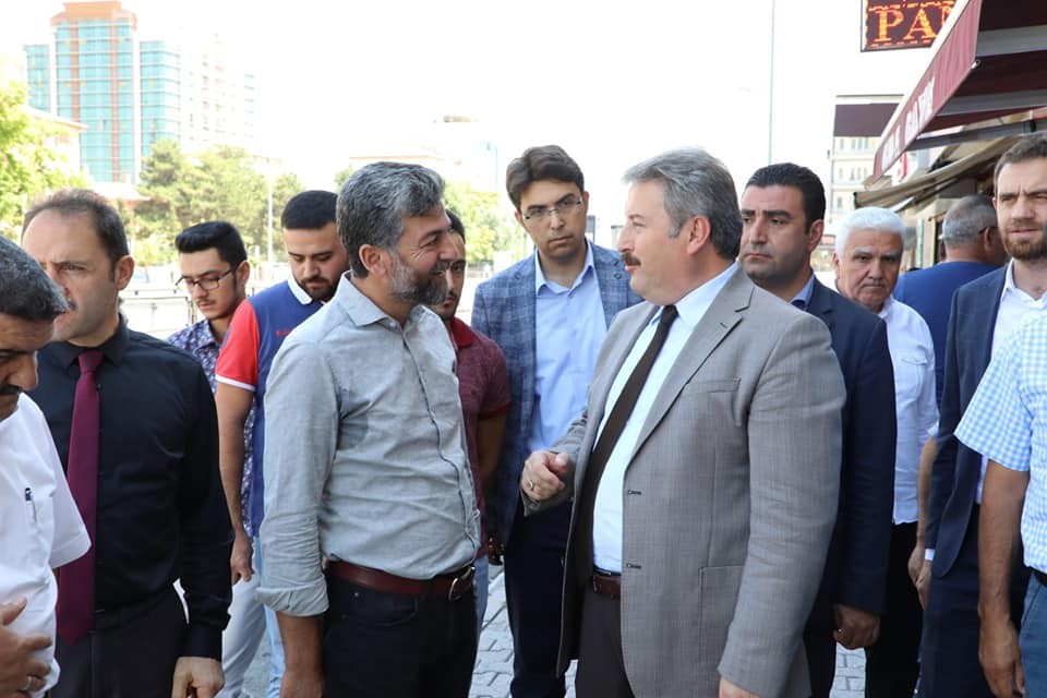 Palancıoğlu, Tacettinveli Semt Esnafını Ziyaret Etti