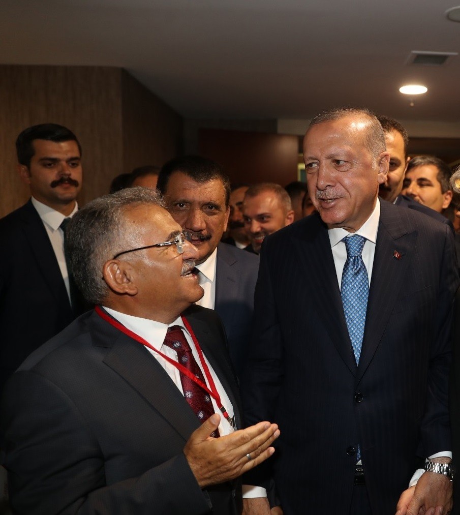 Başkan Büyükkılıç, Cumhurbaşkanı Erdoğan’la Görüştü
