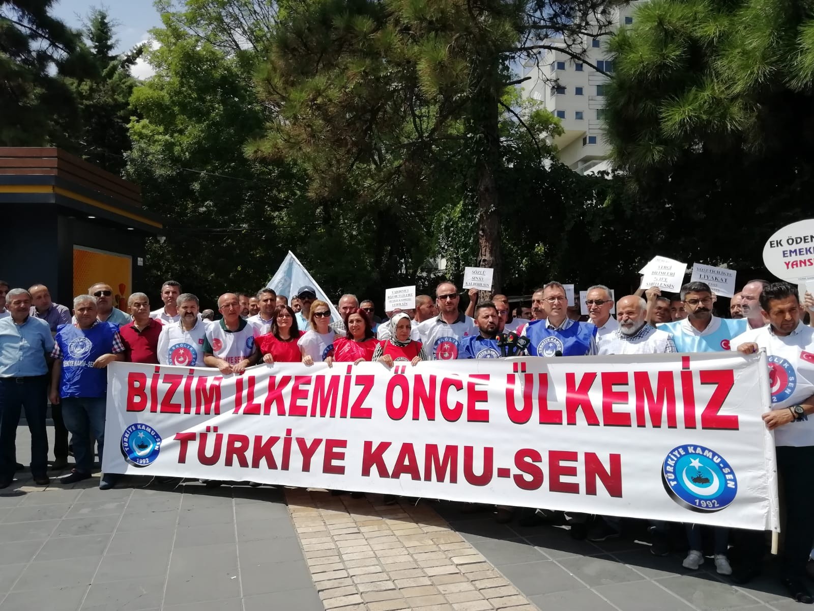 Kayseri Kamu-Sen’den Zam Protestosu