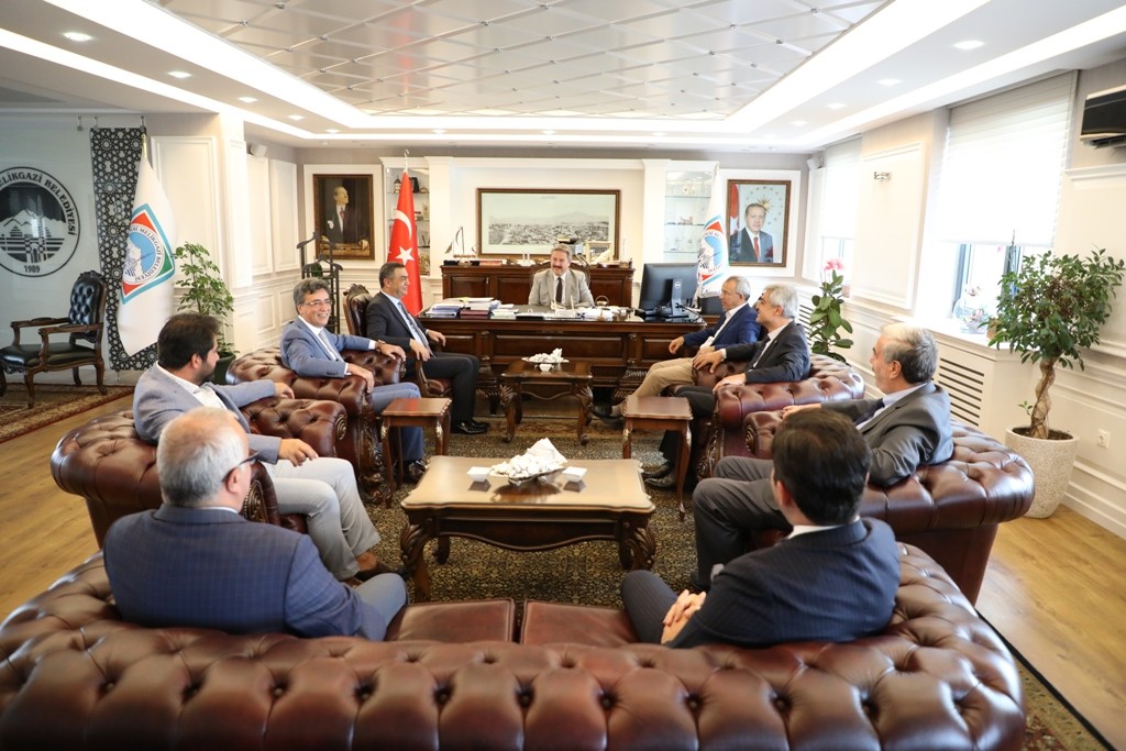 KAYSO heyeti Melikgazi Belediyesi’nde