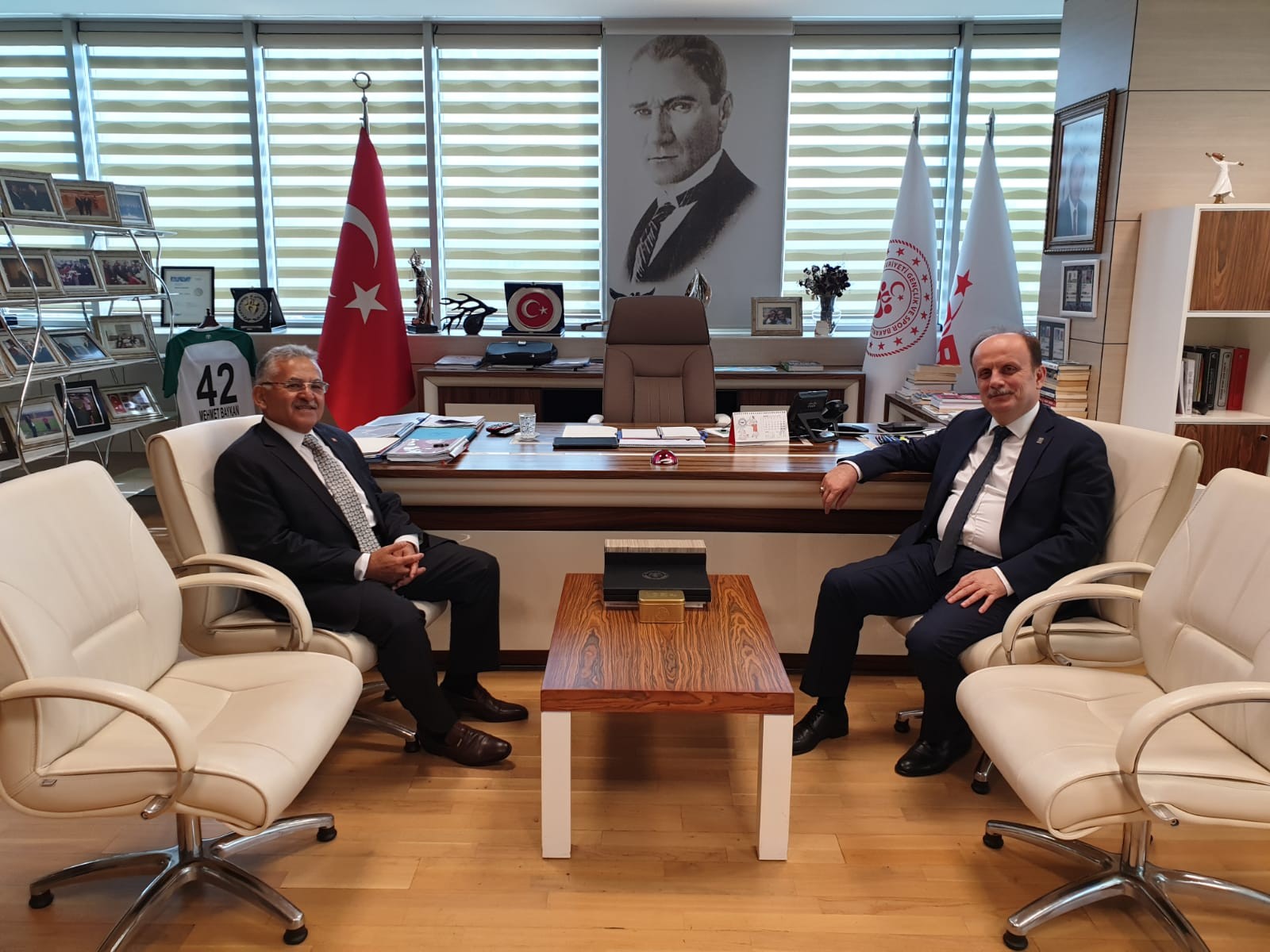 Başkan Büyükkılıç, Ankara’da