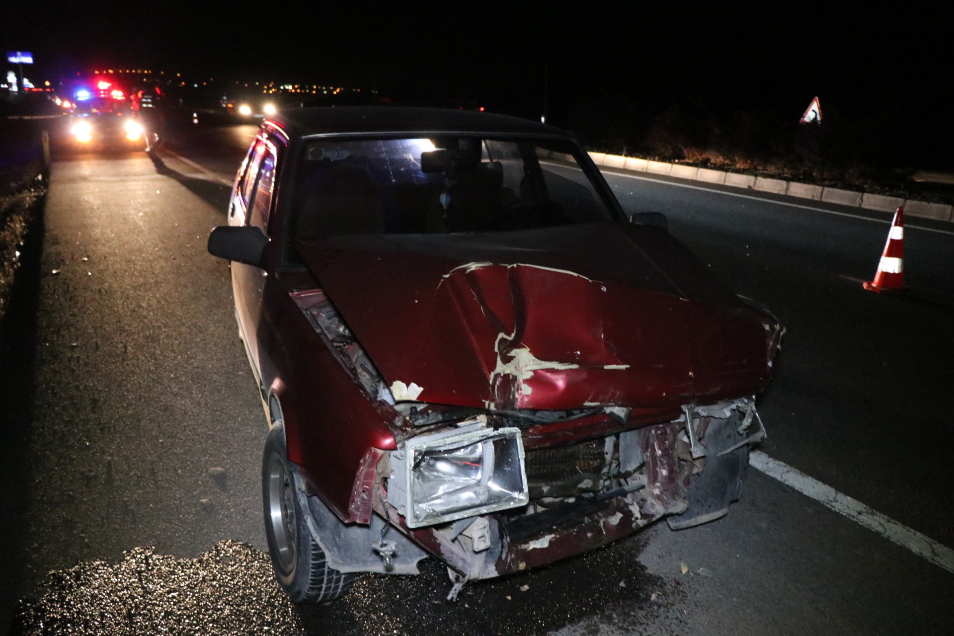 Kayseri’de İki Otomobil Çarpıştı:10 Yaralı