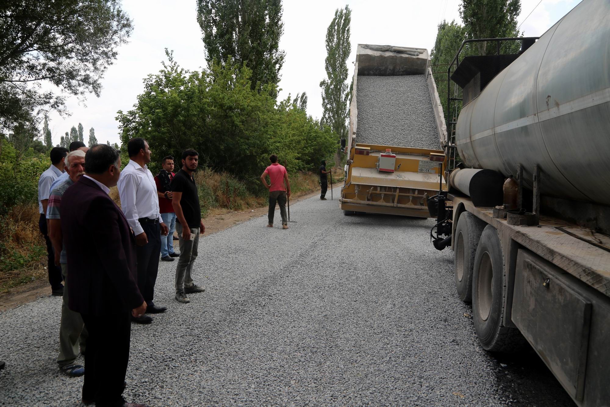 Develi’de Epçe mahallesinde çalışmalar devam ediyor