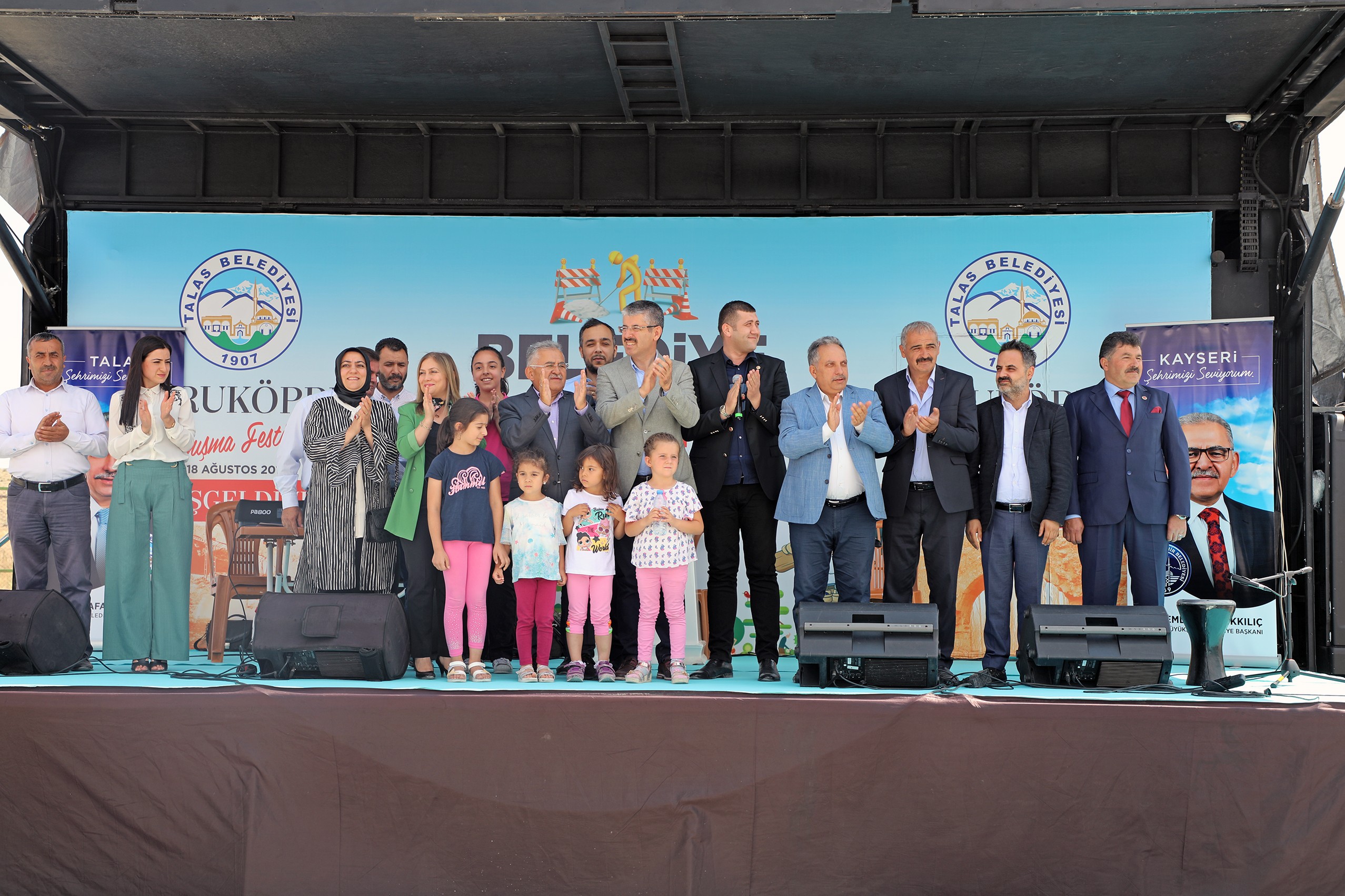 Talas’ta hizmet çıkarması devam ediyor
