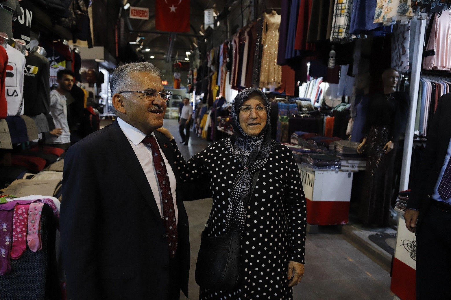 Başkan Büyükkılıç, Kapalı Çarşı’yı Ziyaret Etti