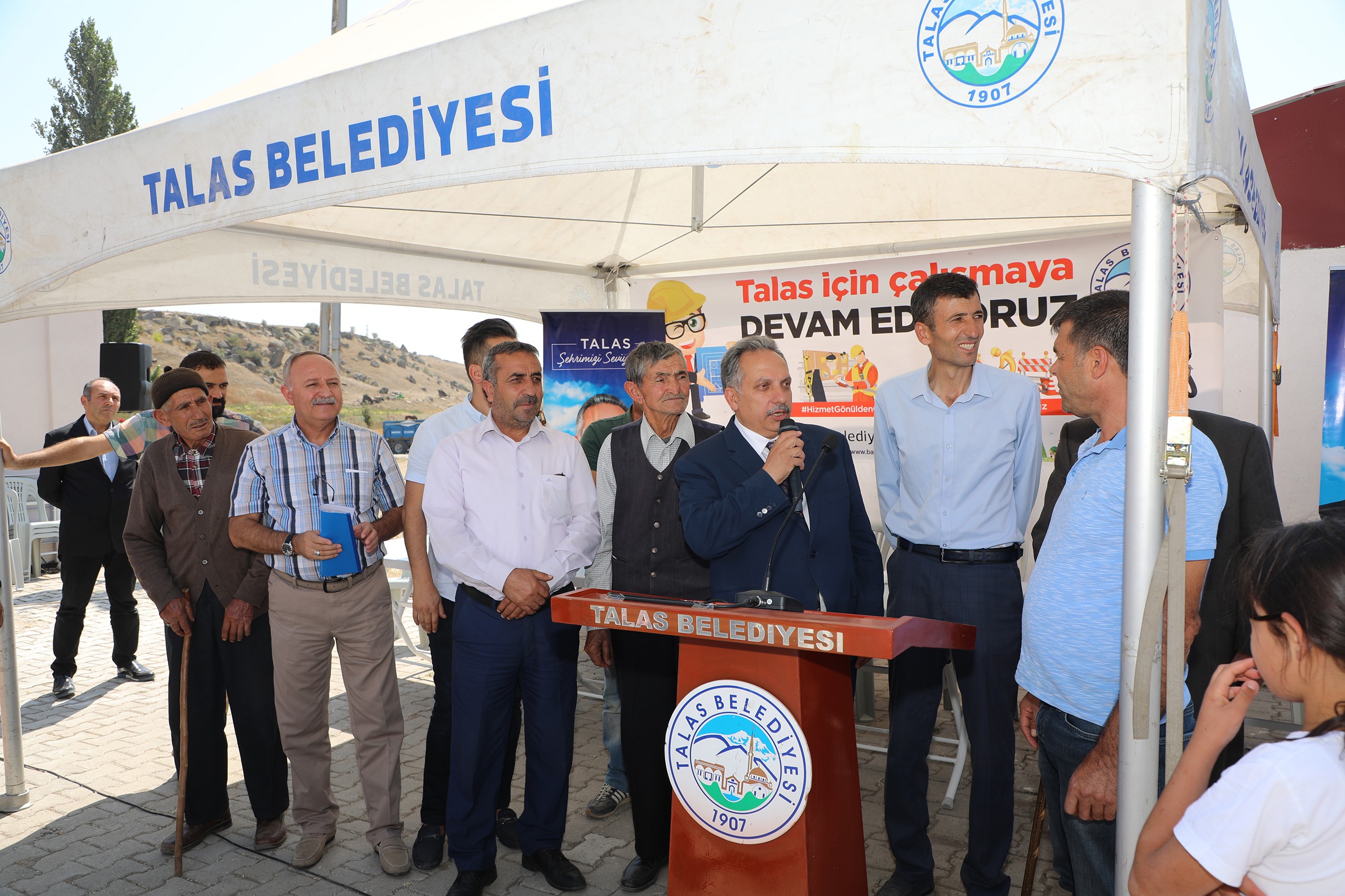 Talas’tan Çevlik’e Hizmet Çıkarması