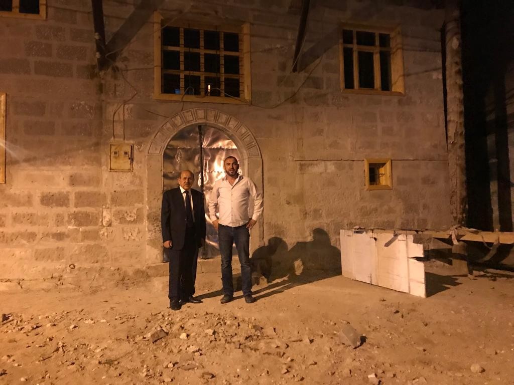 Burhan Kuzu Restorasyonu Devam Eden Tarihi Binada İncelemelerde Bulundu
