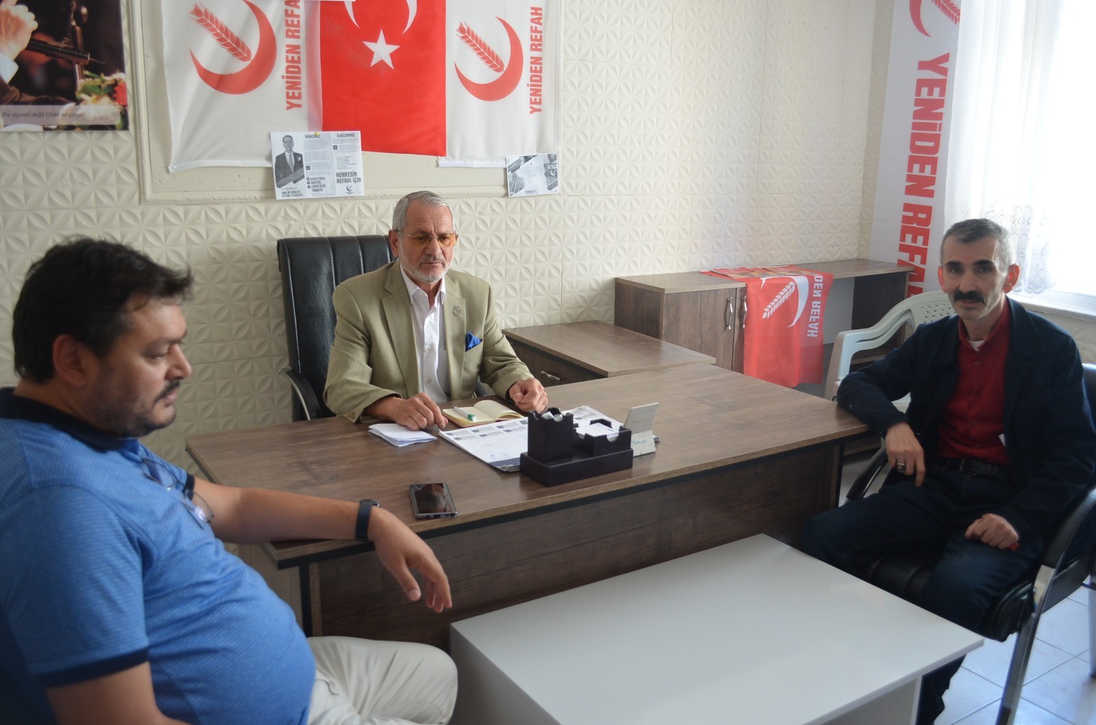 Yeniden Refah Partisi Genel Başkan Yardımcısı Coşkunsu’dan Develi’ye Ziyaret