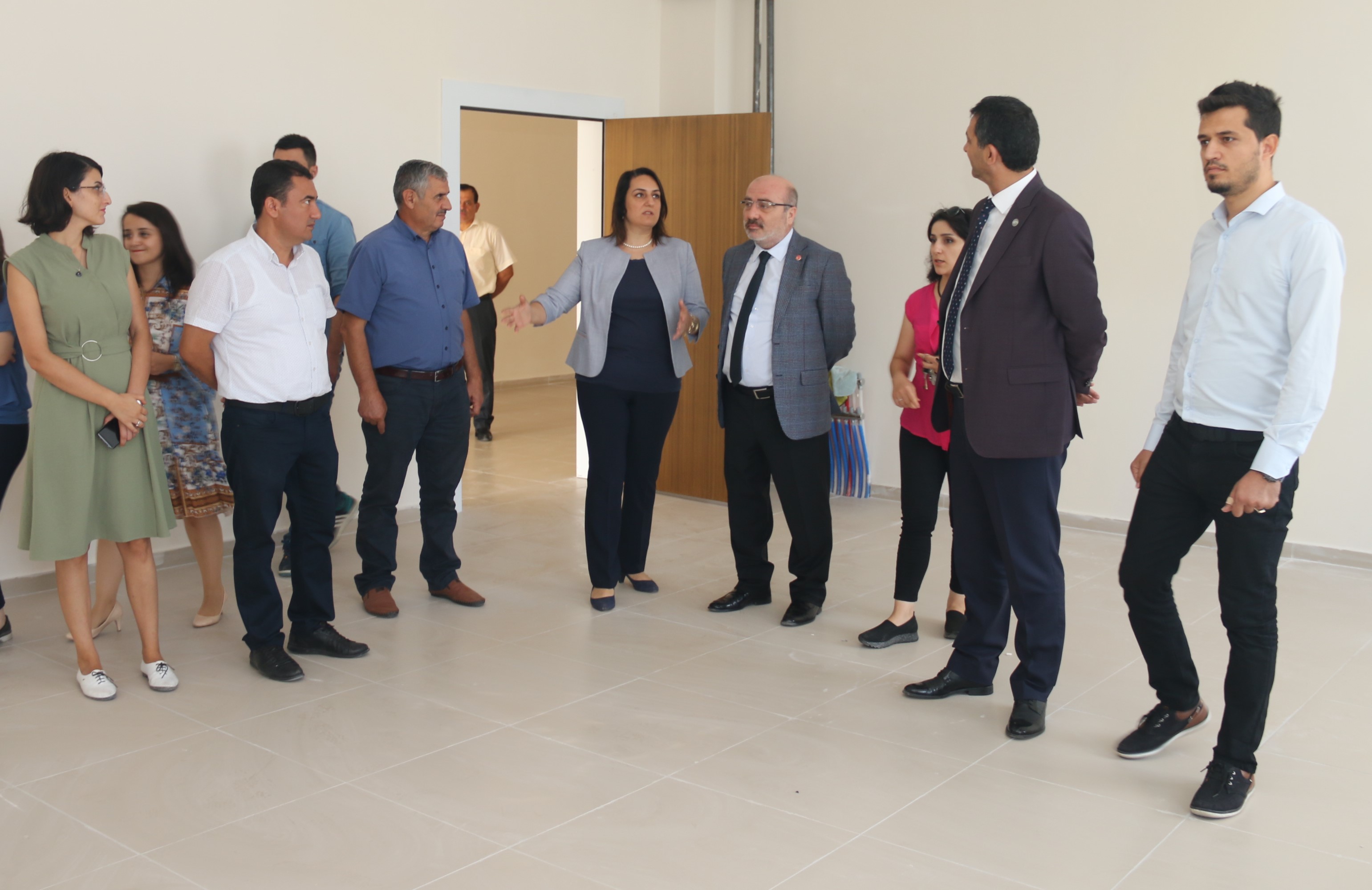 KAYÜ Rektörü Karamustafa, İncesu MYO’da İncelemelerde Bulundu