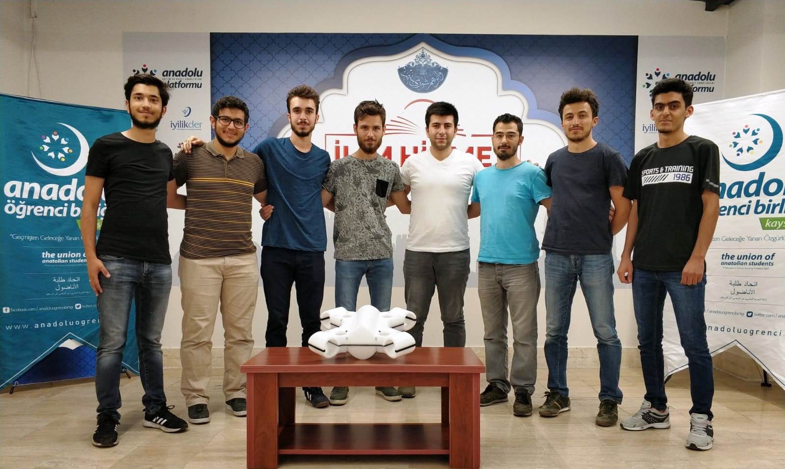 Teknofest’te Kayseri Anadolu Öğrenci Birliği’den İnsansız Sualtı Aracı