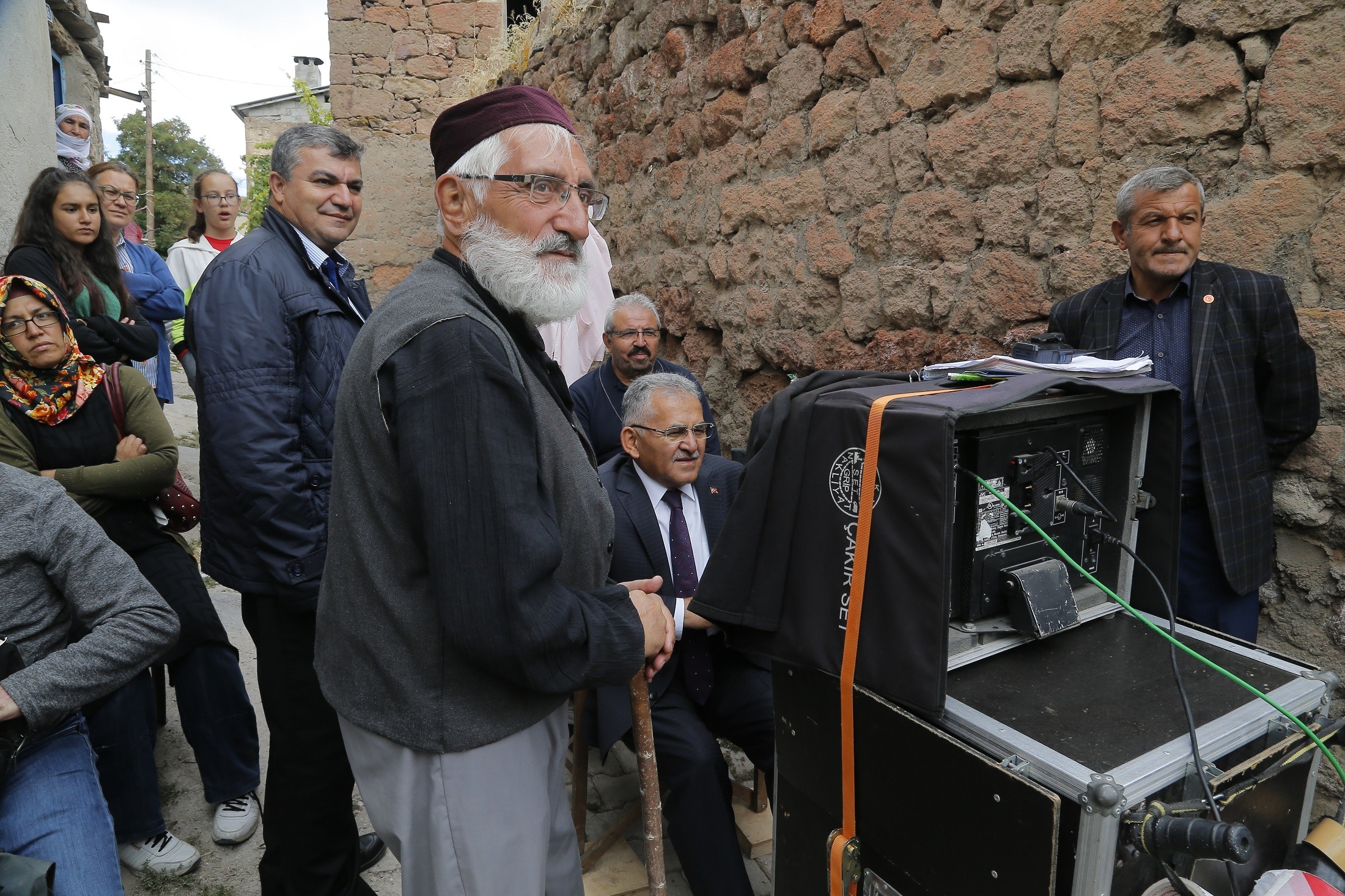 Başkan Büyükkılıç, Suveyda’nın Setinde