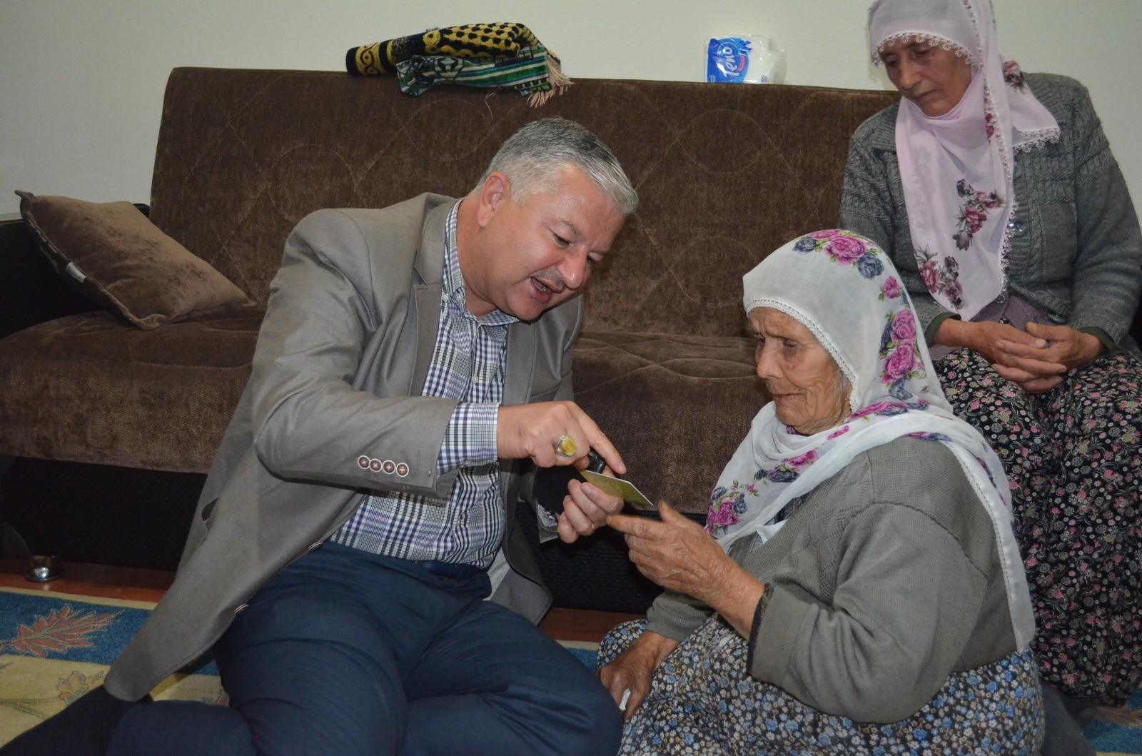 Ziyarete Gelen Murat Duru’nun Kaymakam Olduğuna Bir Türlü İnanmadı