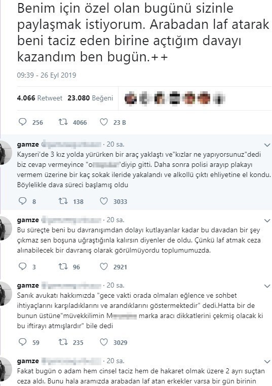 Kendisine laf atan şahsın peşini bırakmayan genç kız, emsal karar alınmasını sağladı