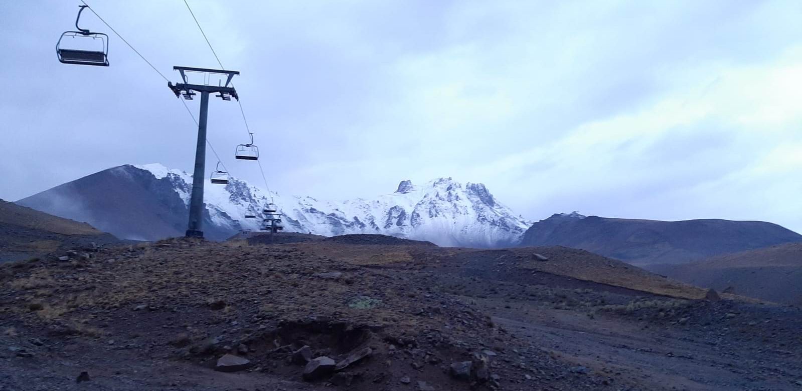 Erciyes beyaz gelinliğini giydi