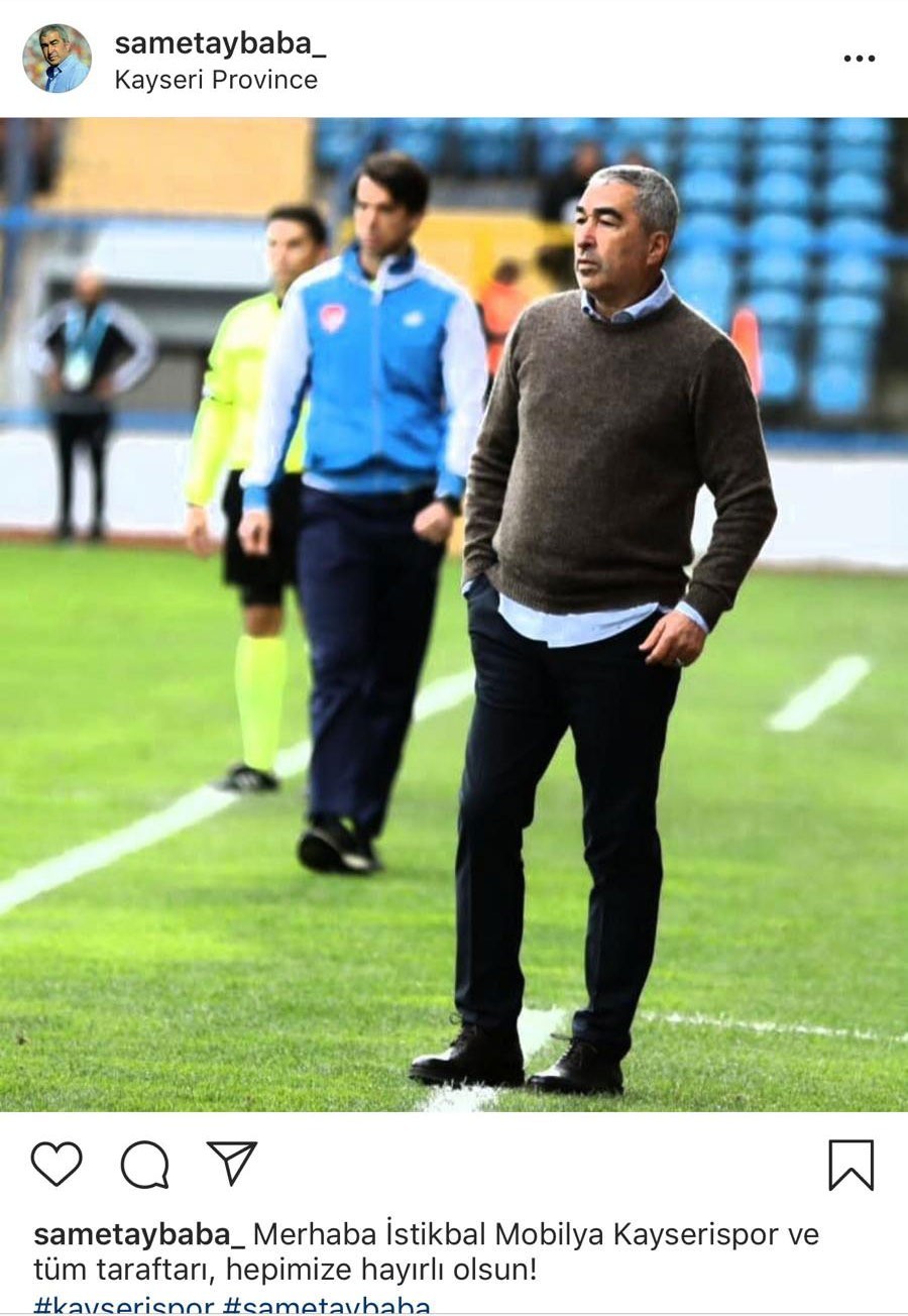 Samet Aybaba Kayserispor’u açıkladı