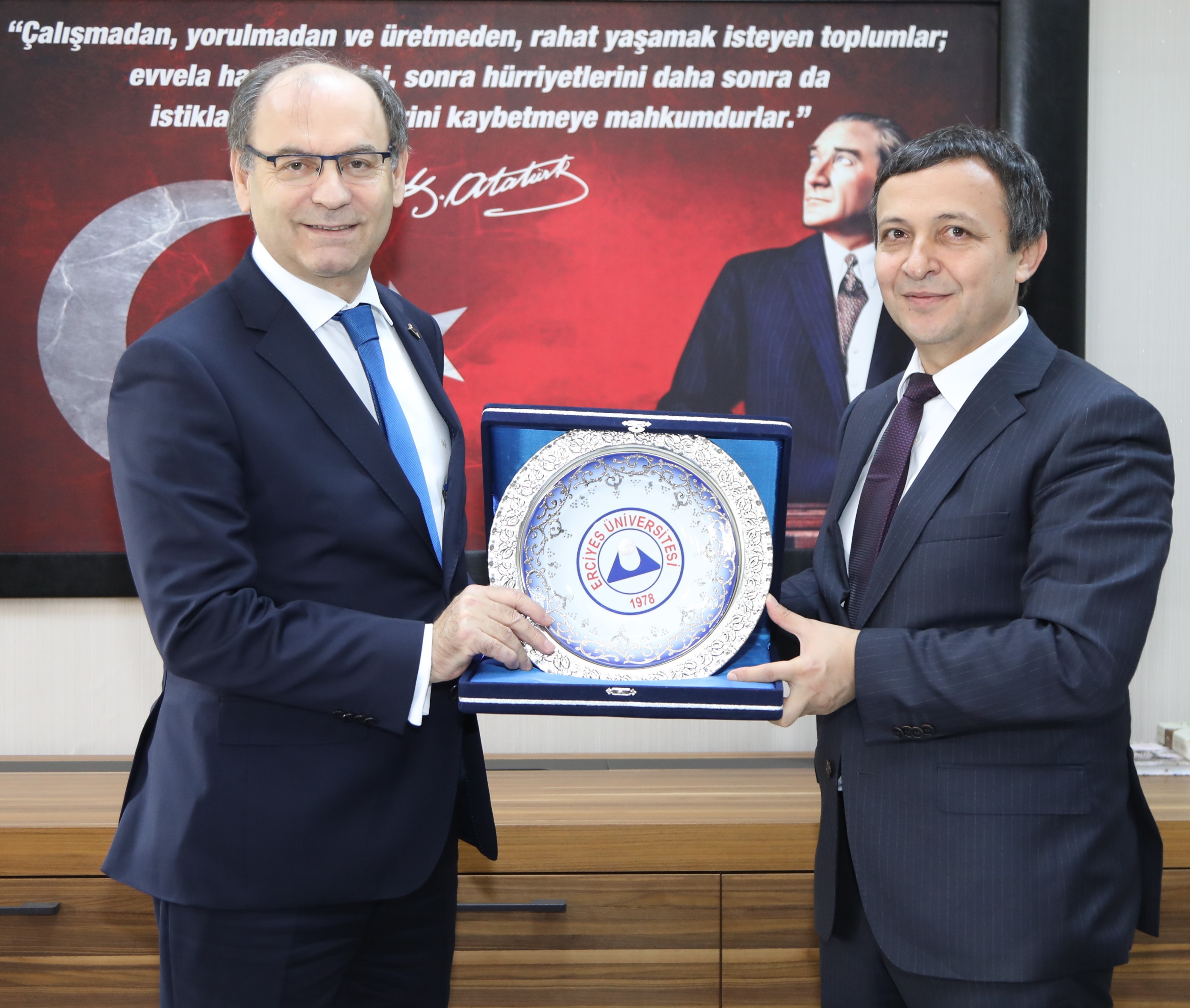 YÖK Başkan Vekili Rahmi Er, Erciyes Üniversitesi’nde