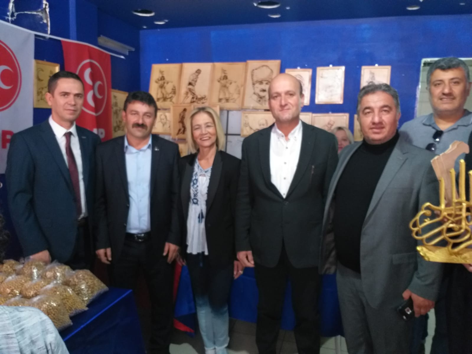 MHP Malatya İl Kadın Kolları sergi düzenledi