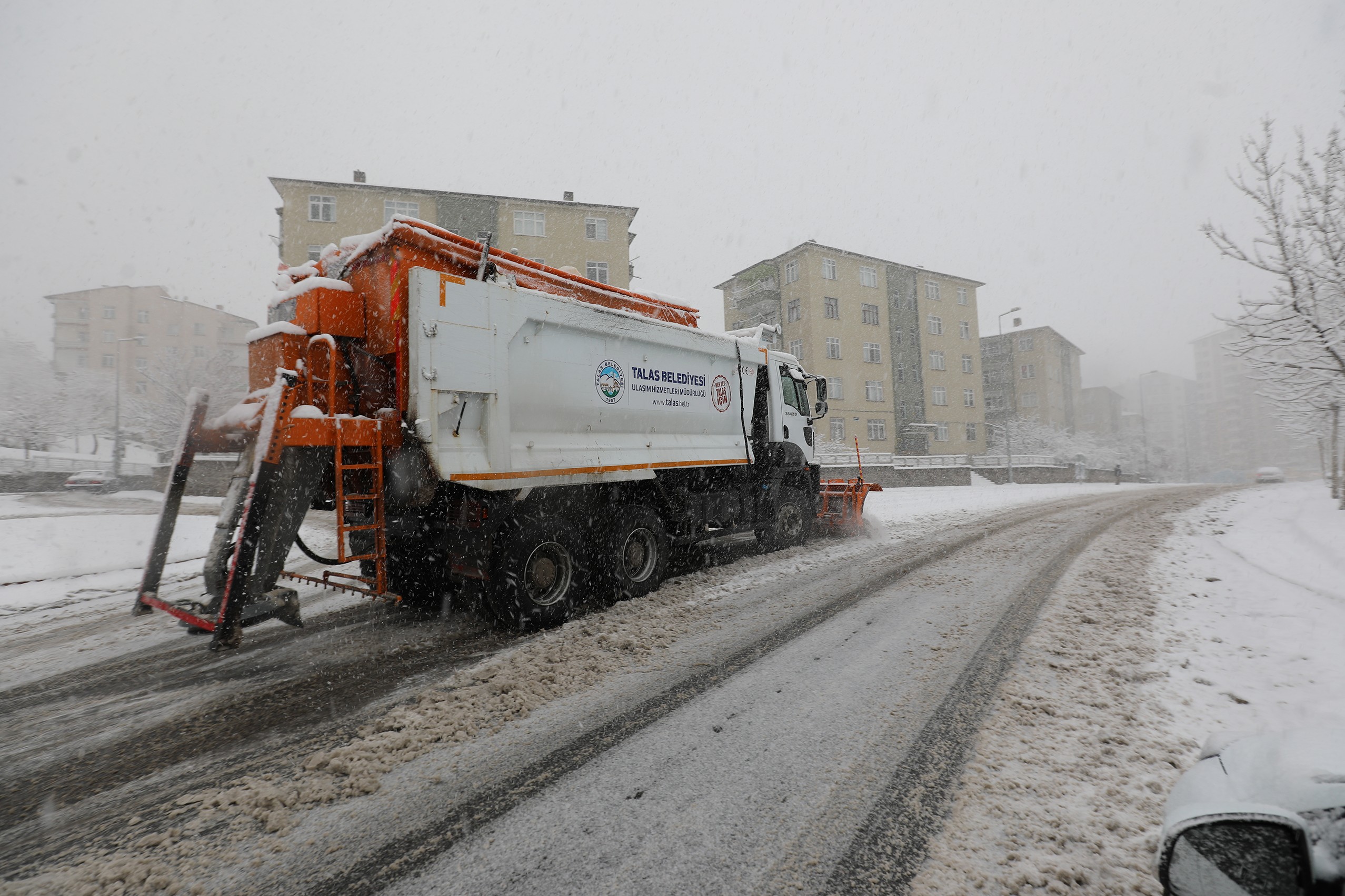 Talas Belediyesi Kışa Hazırlanıyor