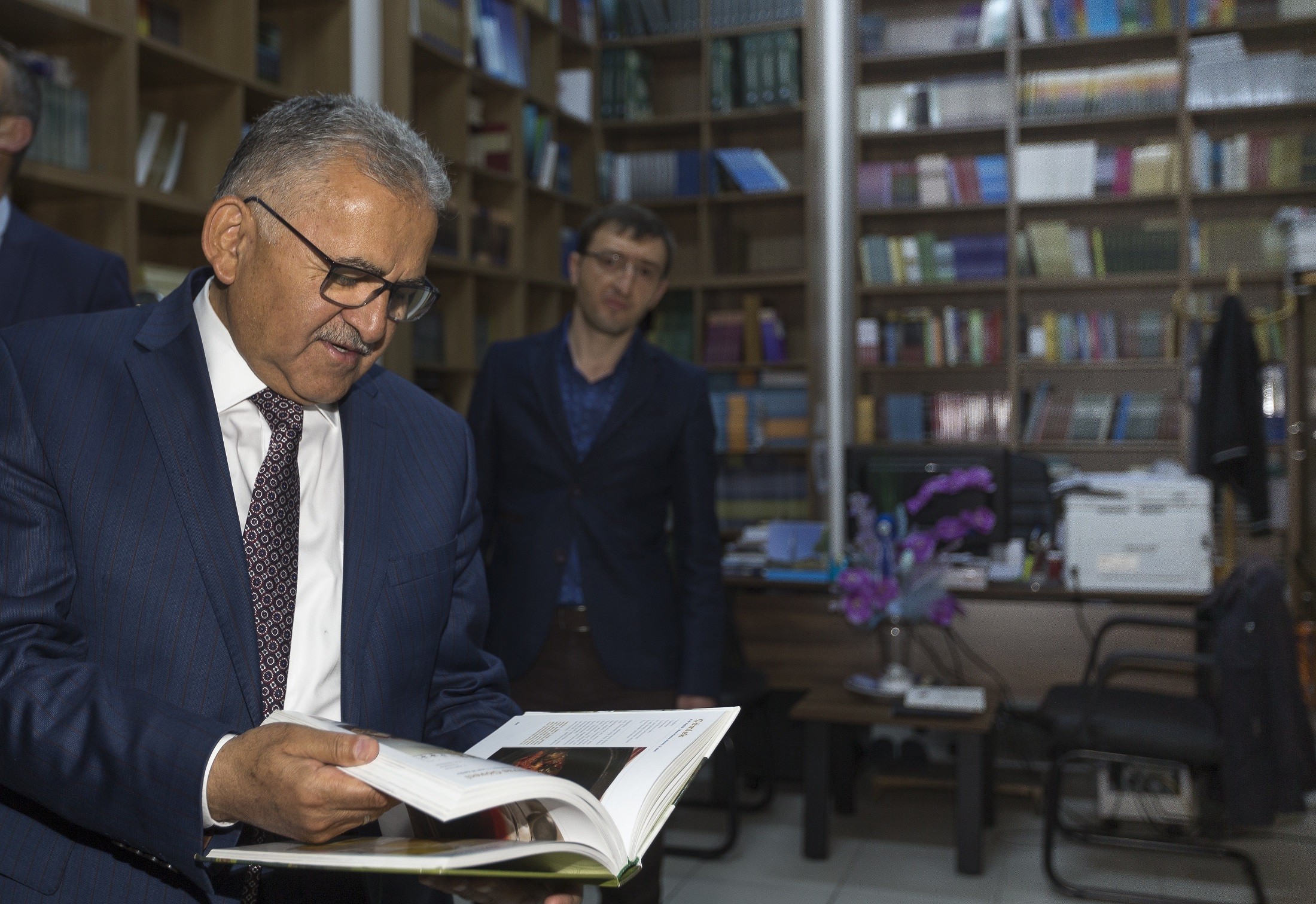 Kütüphaneler şehri Kayseri