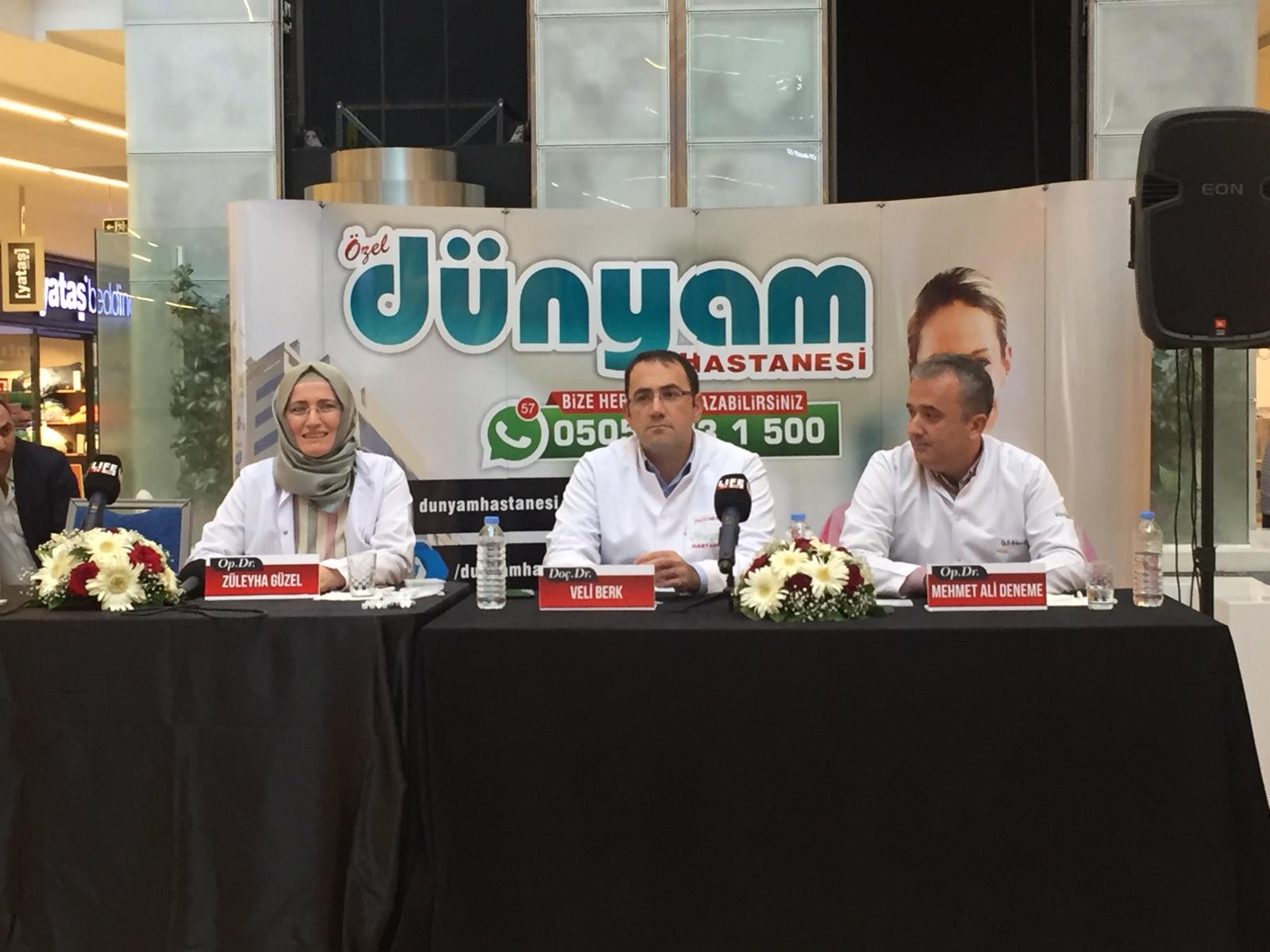 Özel Dünyam Hastanesi doktorları meme kanserini anlattı