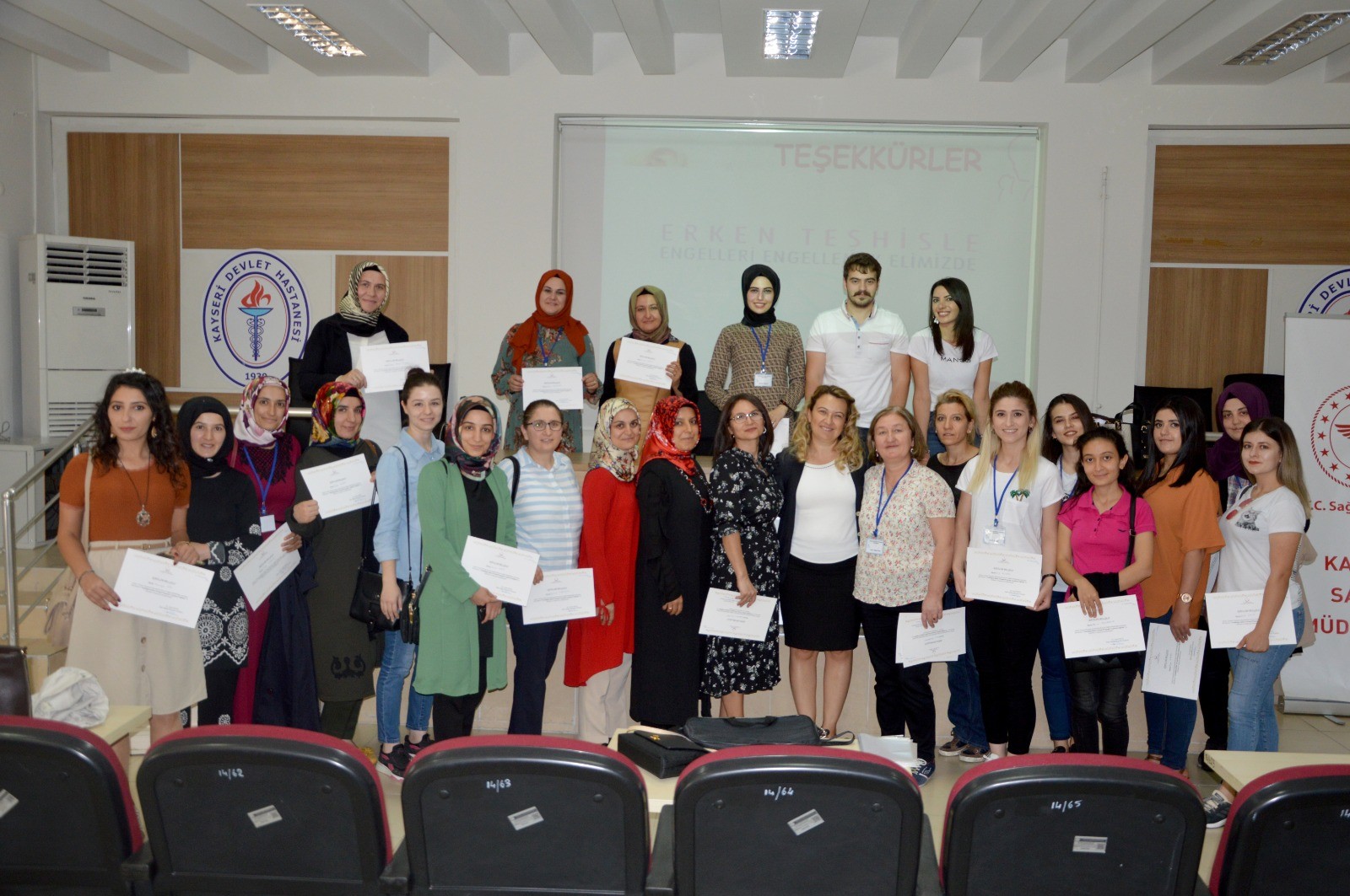 Kayseri’de “Yenidoğan İşitme Tarama Uygulayıcı Eğitimi”