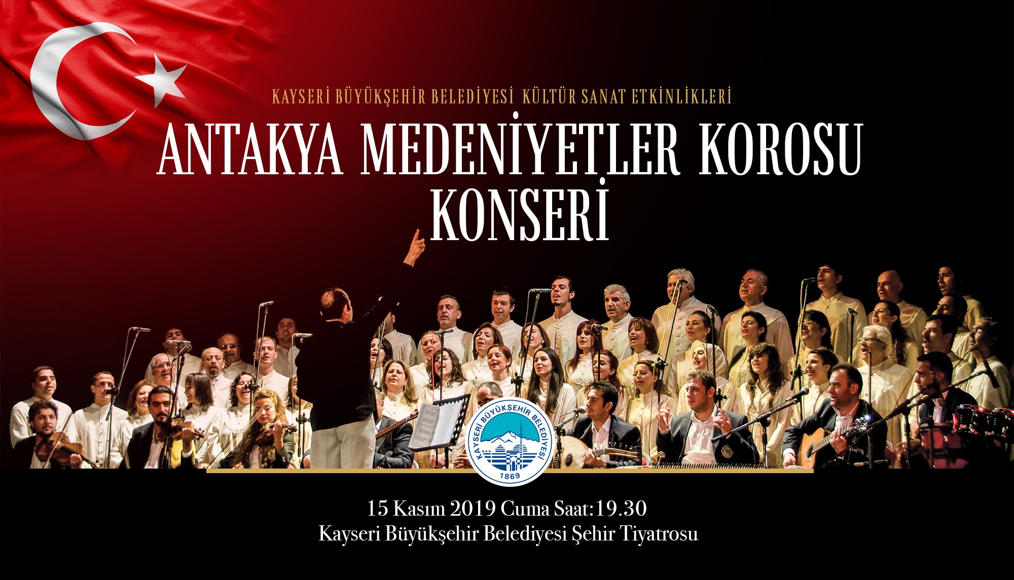 Medeniyetler Korosu Kayseri’ye Geliyor