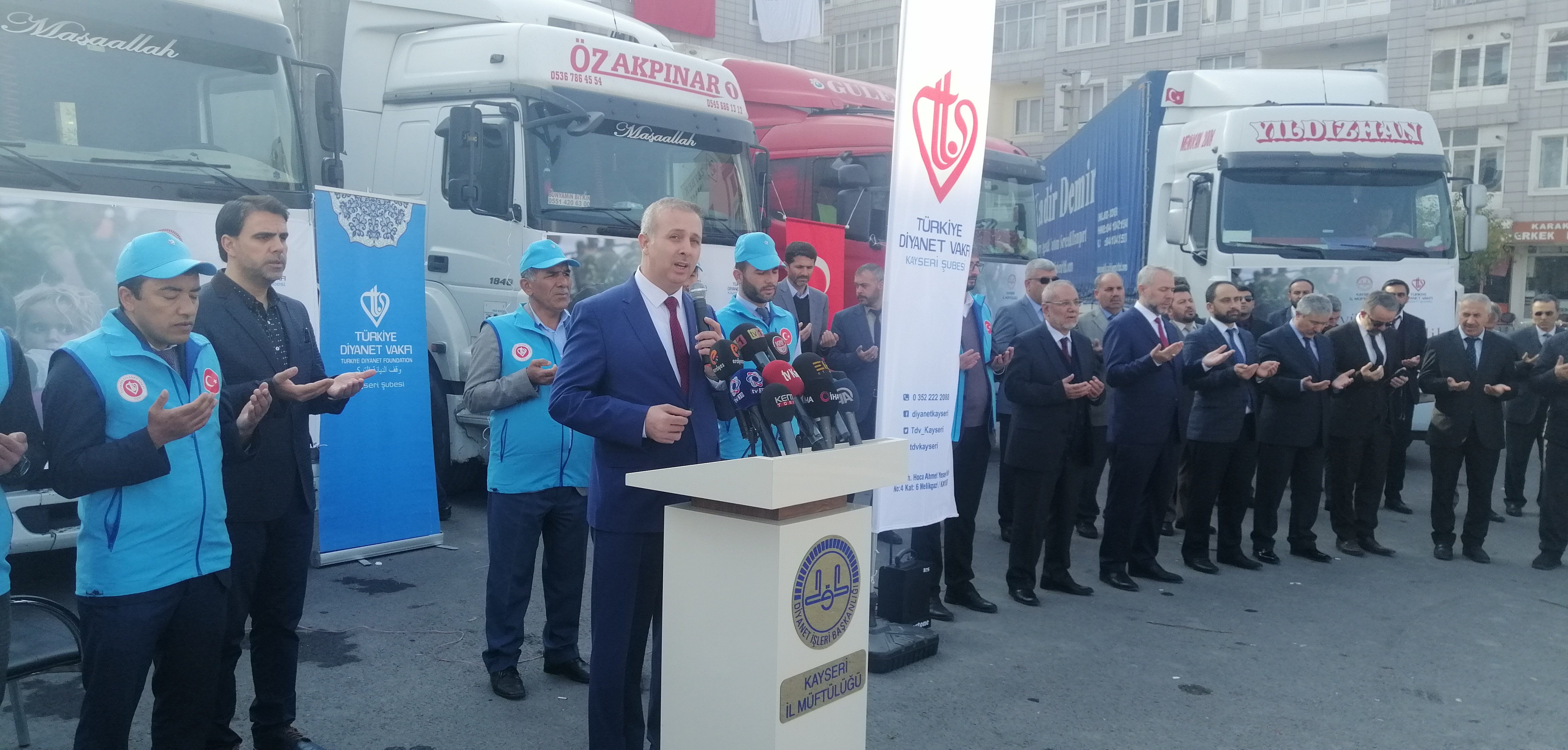 Kayseri’den Suriye’ye yardım eli devam ediyor