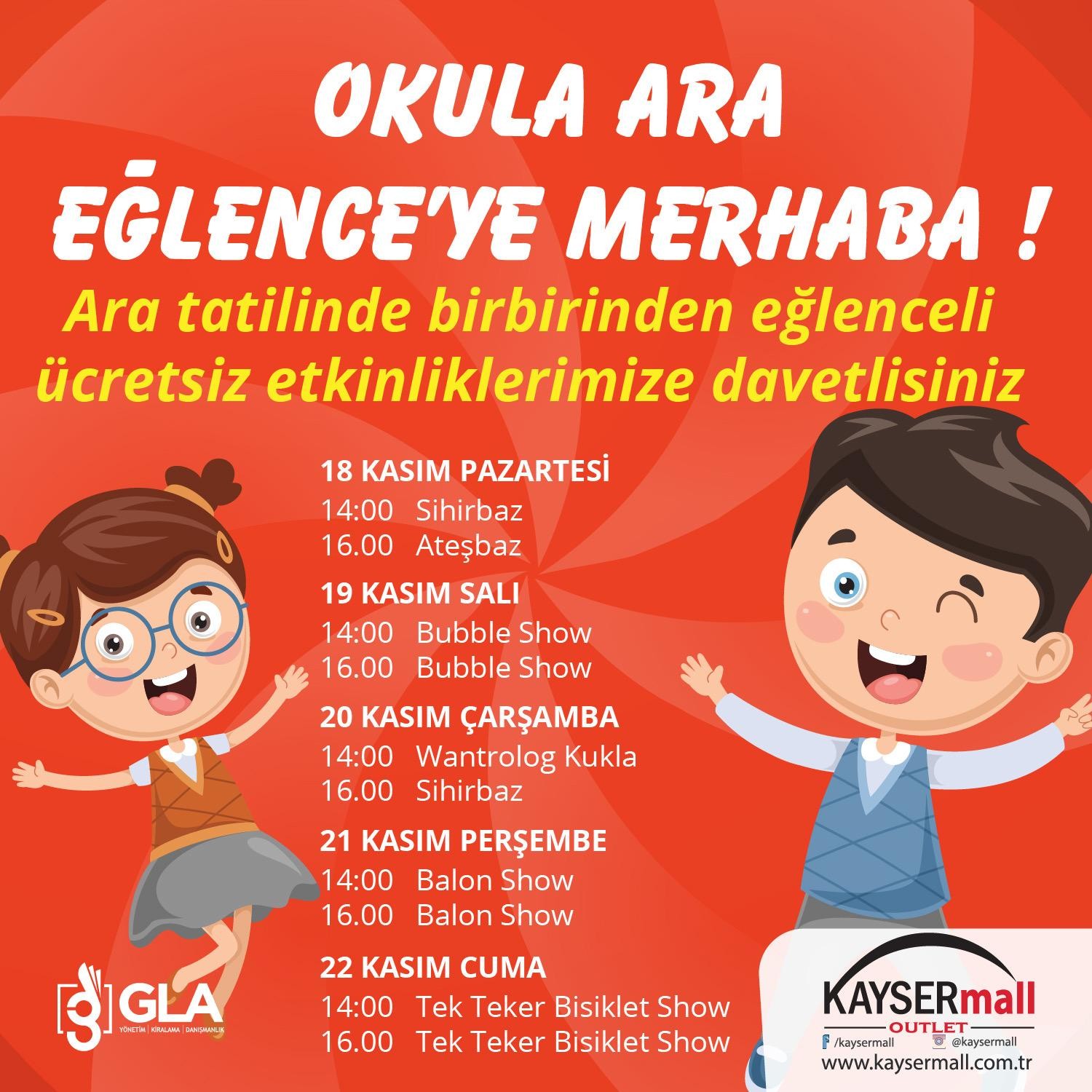 KAYSERmall Outlet, ara tatili hazırlıklarını tamamladı