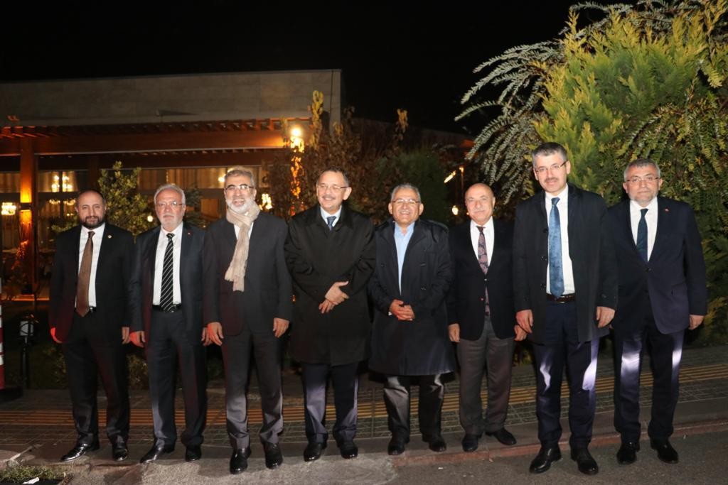 Başkan Büyükkılıç’ın Ankara temasları