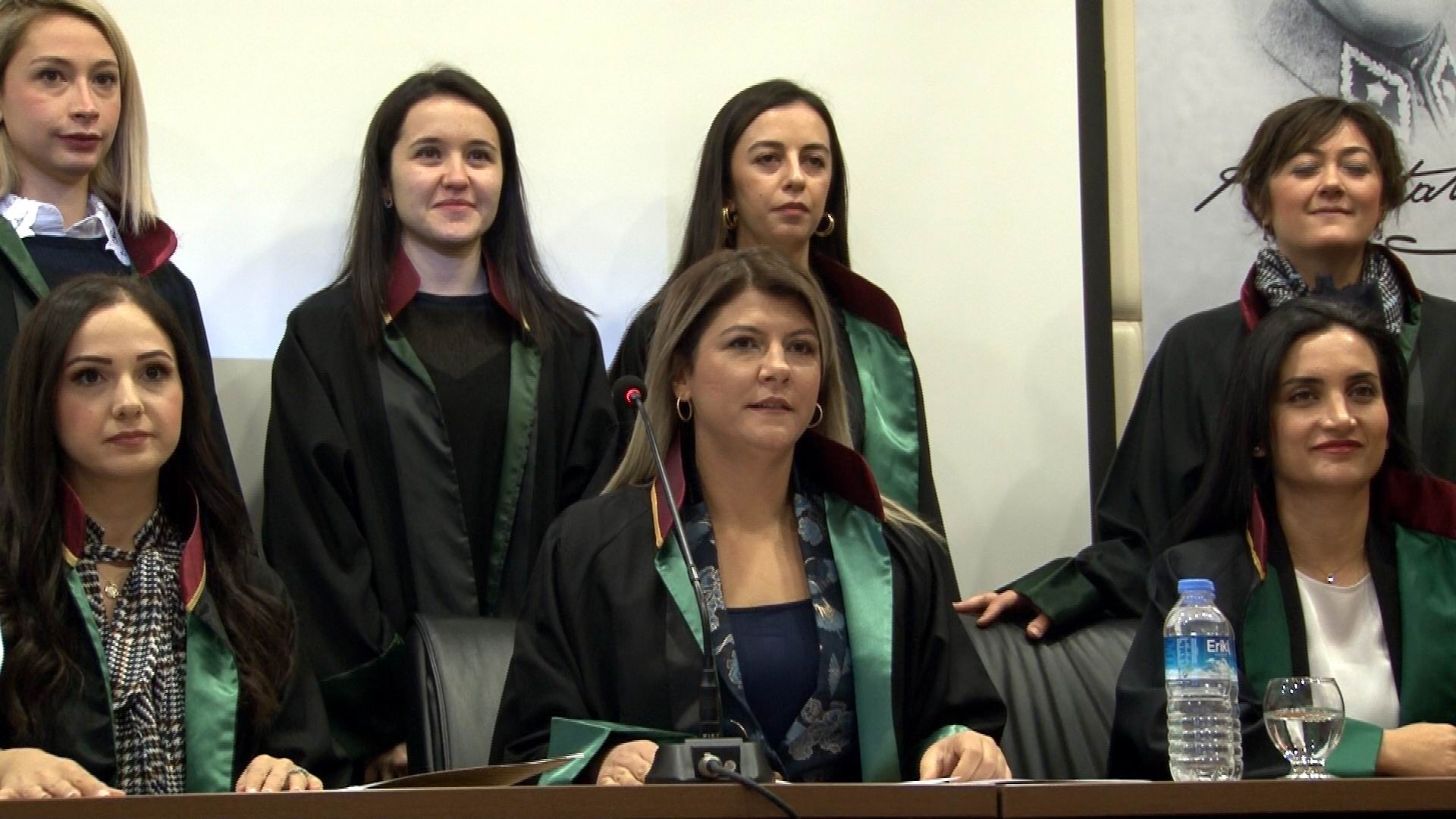 Kayseri Barosu, Kadınlara Yönelik Şiddete Karşı Uluslararası Mücadele ve Dayanışma Günü dolayısıyla basın açıklaması düzenledi