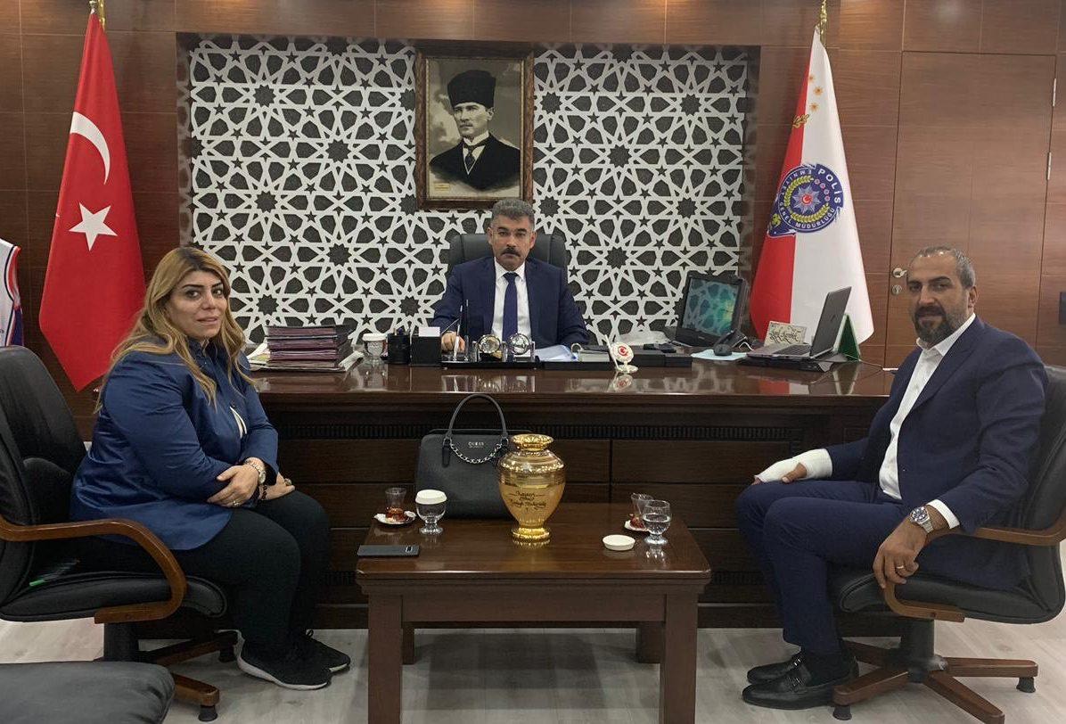 Kayserispor Başkanı, Emniyet Müdürü’nü ziyaret etti