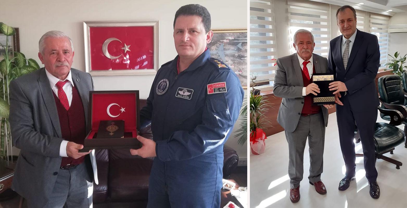 AÇIKGÖZ’DEN SELÇUK PAŞA VE KULULAR’A ZİYARET