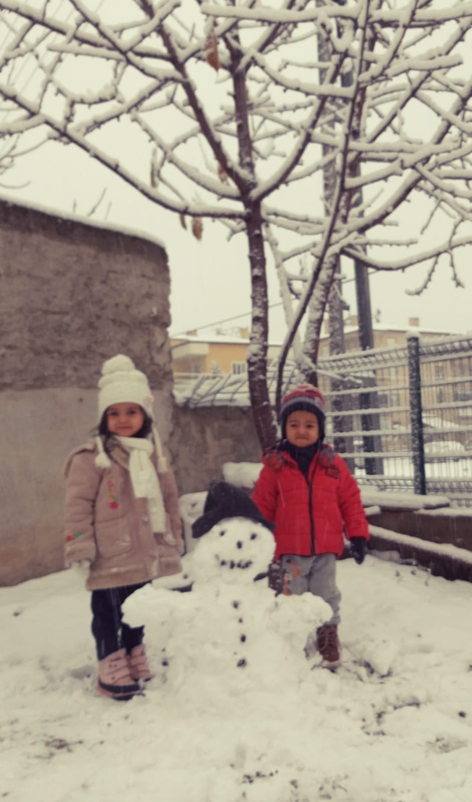 Develi beyaza büründü