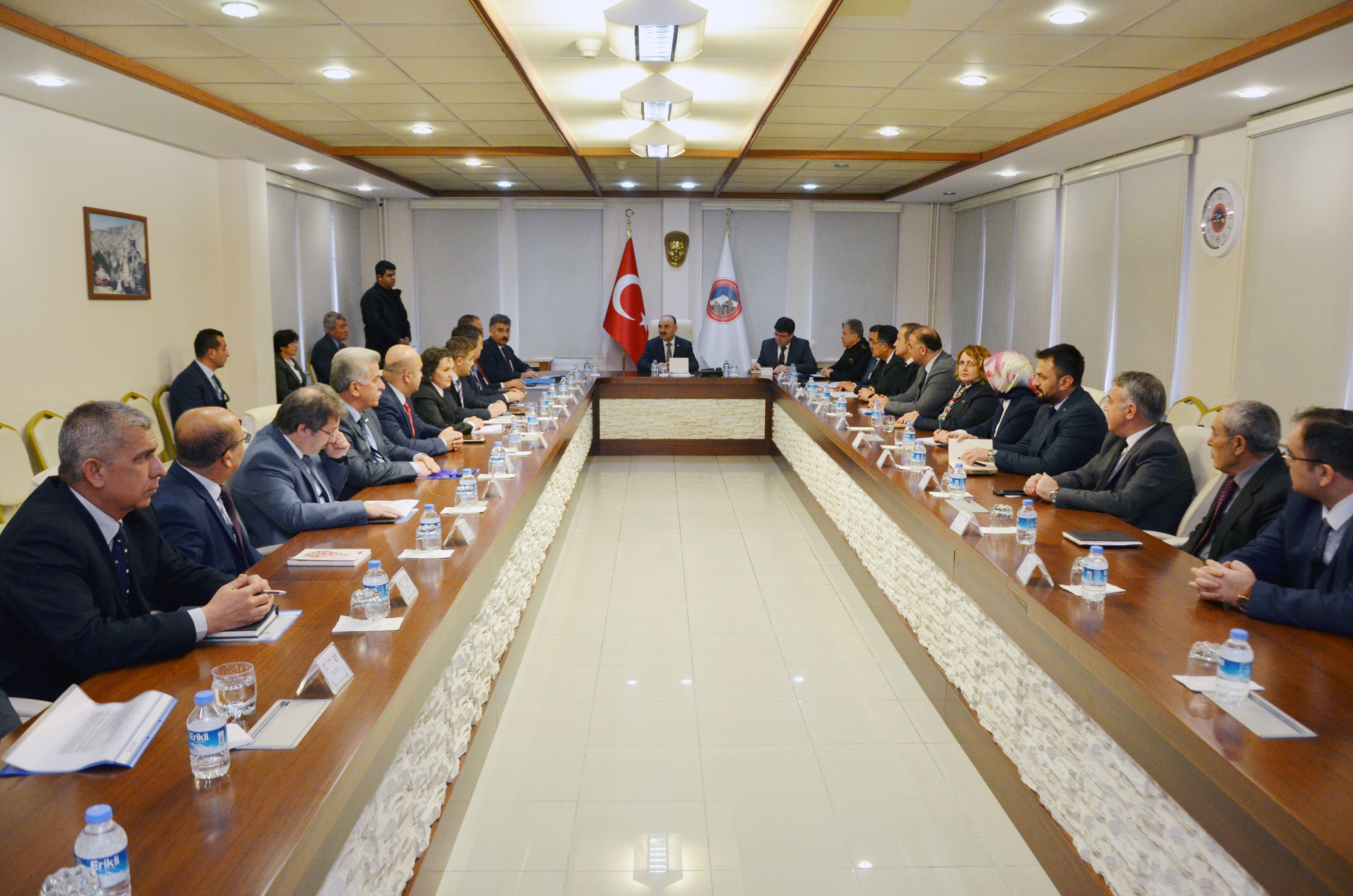 İl idare şube başkanları toplantısı Vali Günaydın başkanlığında yapıldı