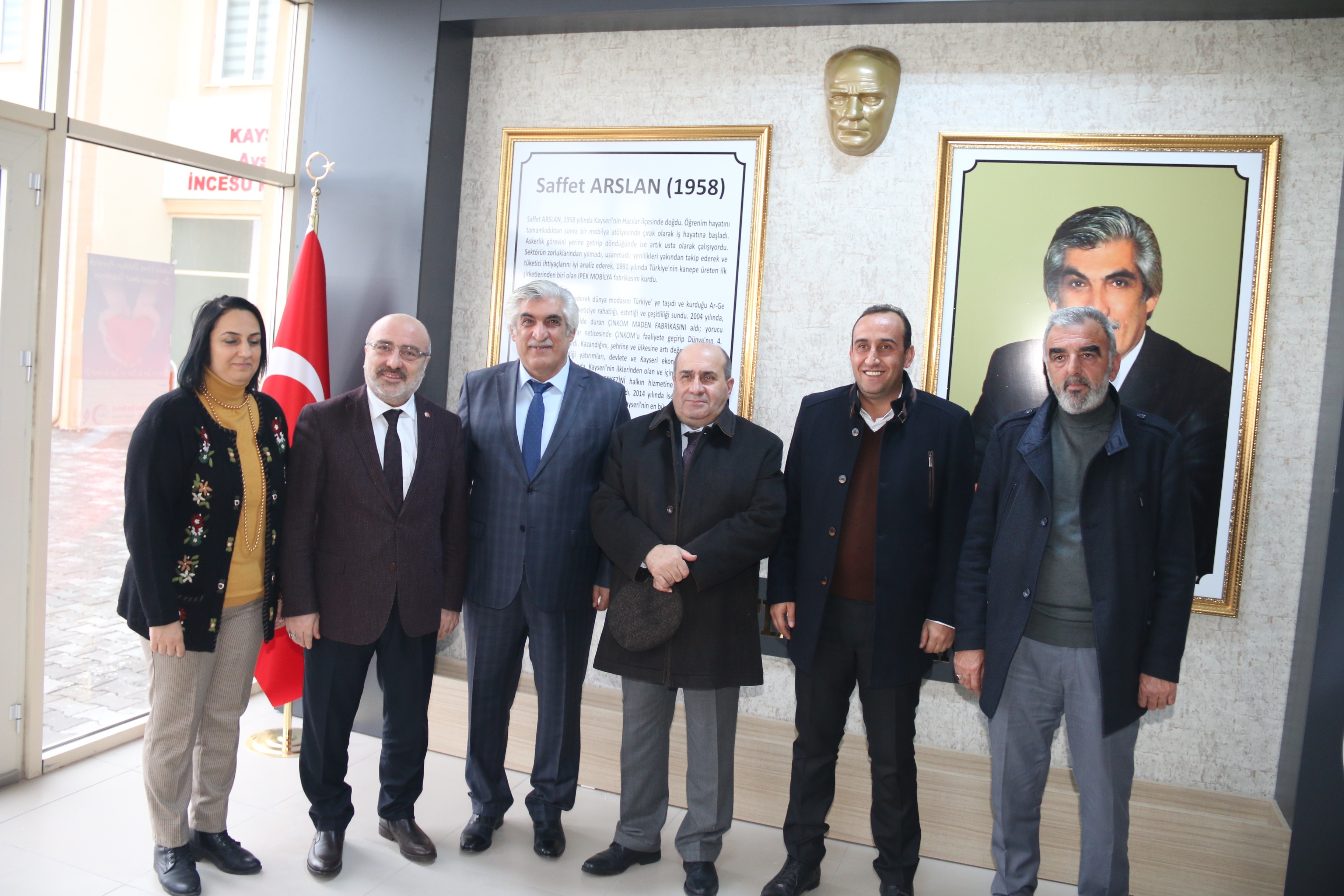 KAYÜ Rektörü Karamustafa’dan, Hayırsever İşadamı Arslan’a Teşekkür