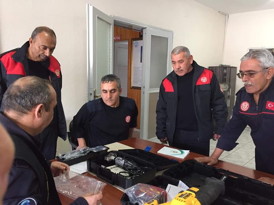 İtfaiye Develi Bölge Amirliği teknik ekipmanlarıyla daha güçlü