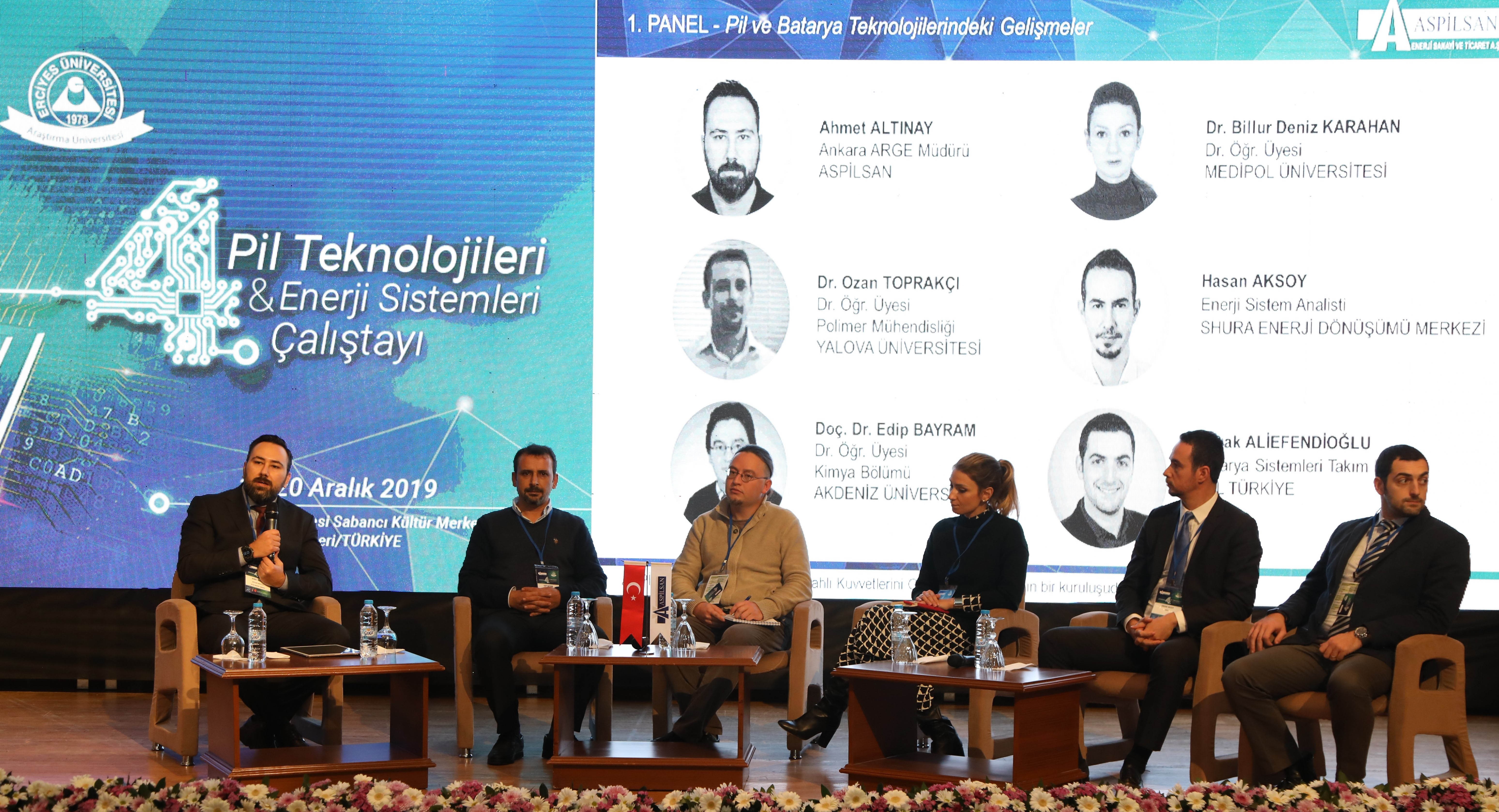 ERÜ’de “4. Pil Teknolojileri ve Enerji Sistemleri Çalıştayı” Düzenlendi