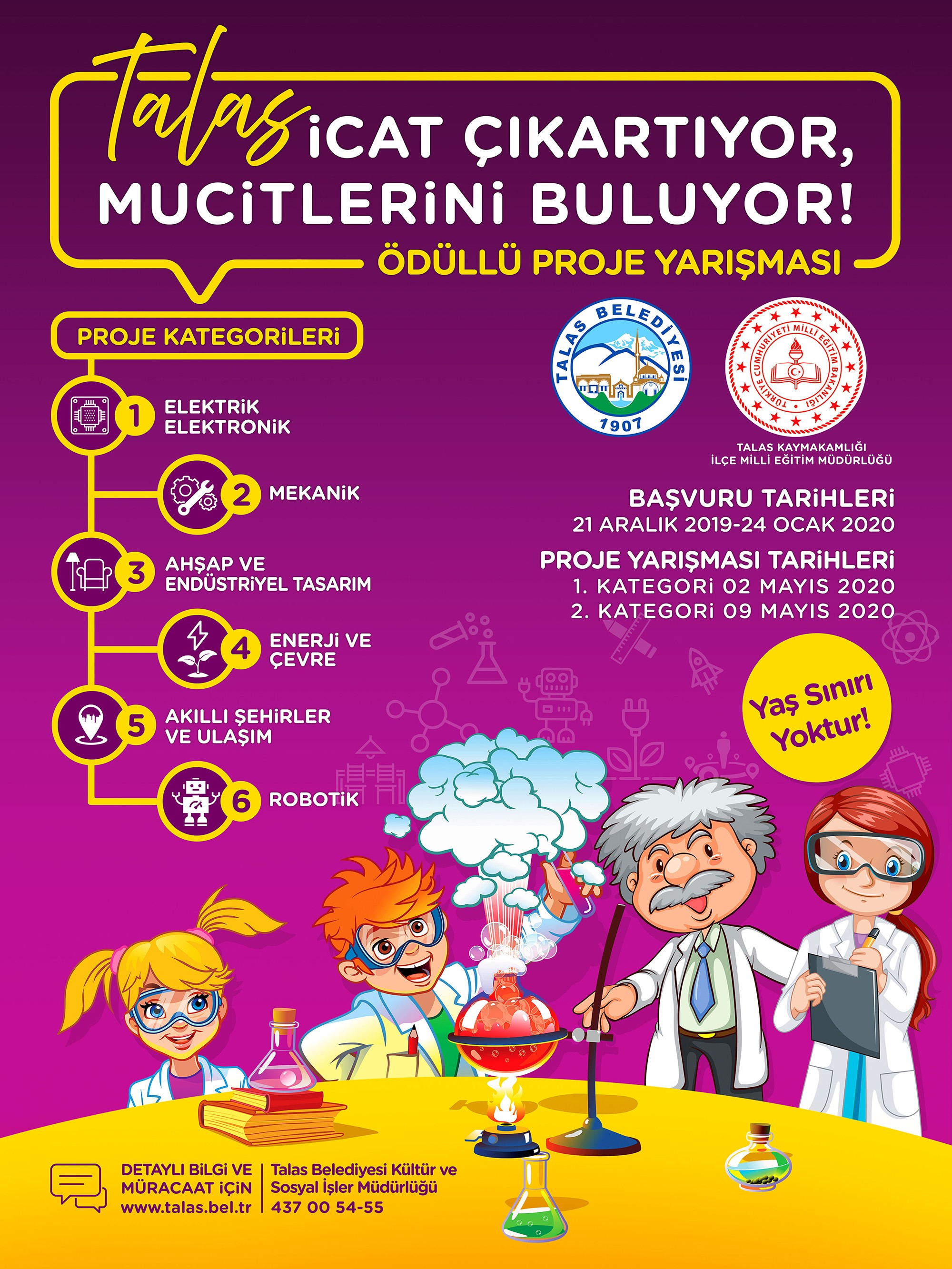 Talas’ta mucitler yarışacak