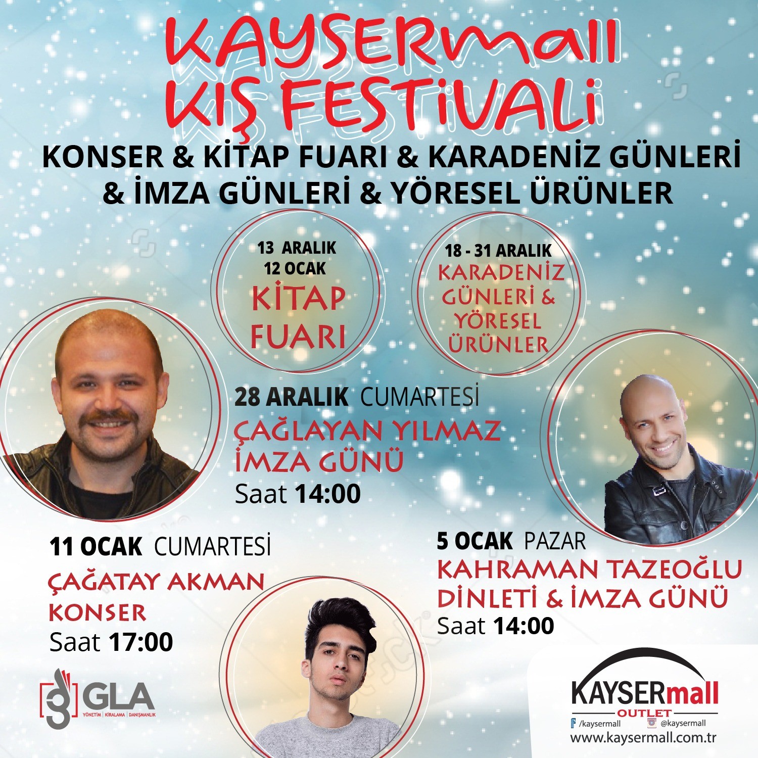 KAYSERmall Outlet, “Kış Festivali“ ile adını duyurmaya devam ediyor