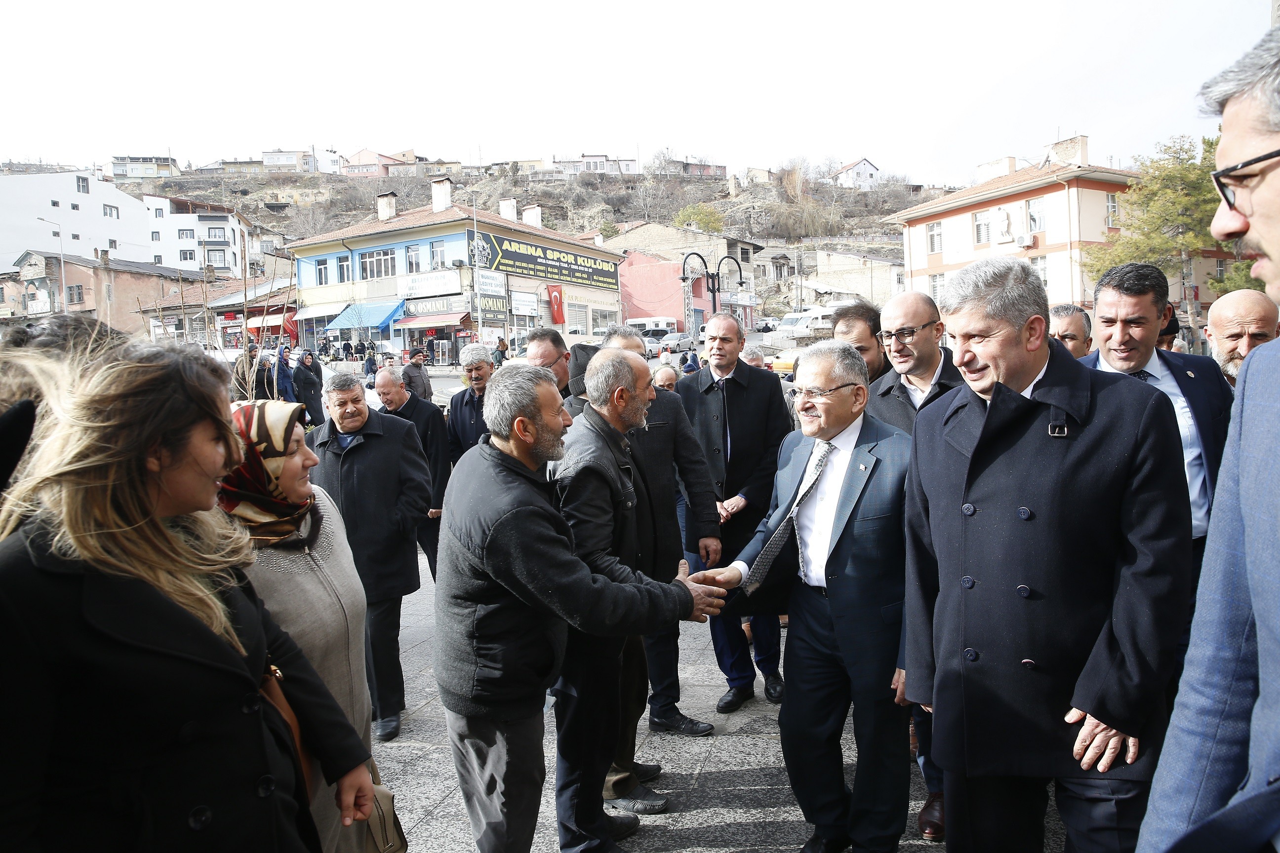 Başkan Büyükkılıç, Bünyan’da bir dizi ziyarette bulundu