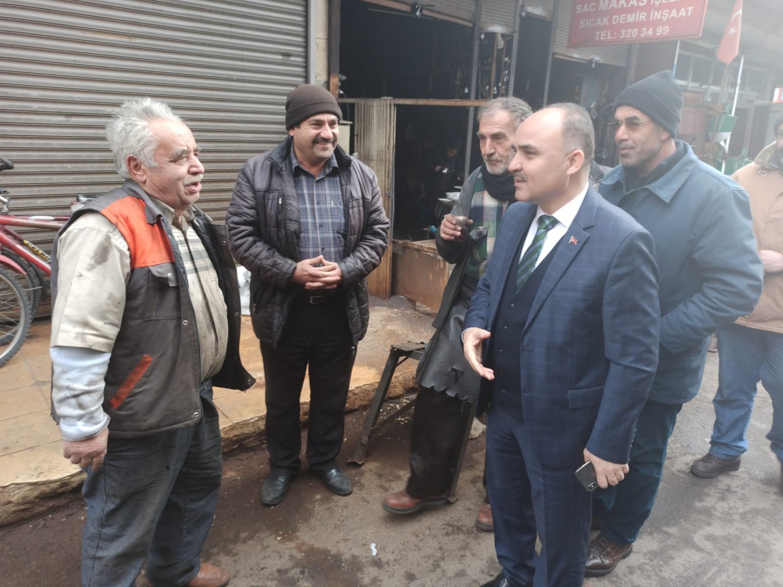 Vali Günaydın Esnaf Ziyaretlerine Devam Ediyor