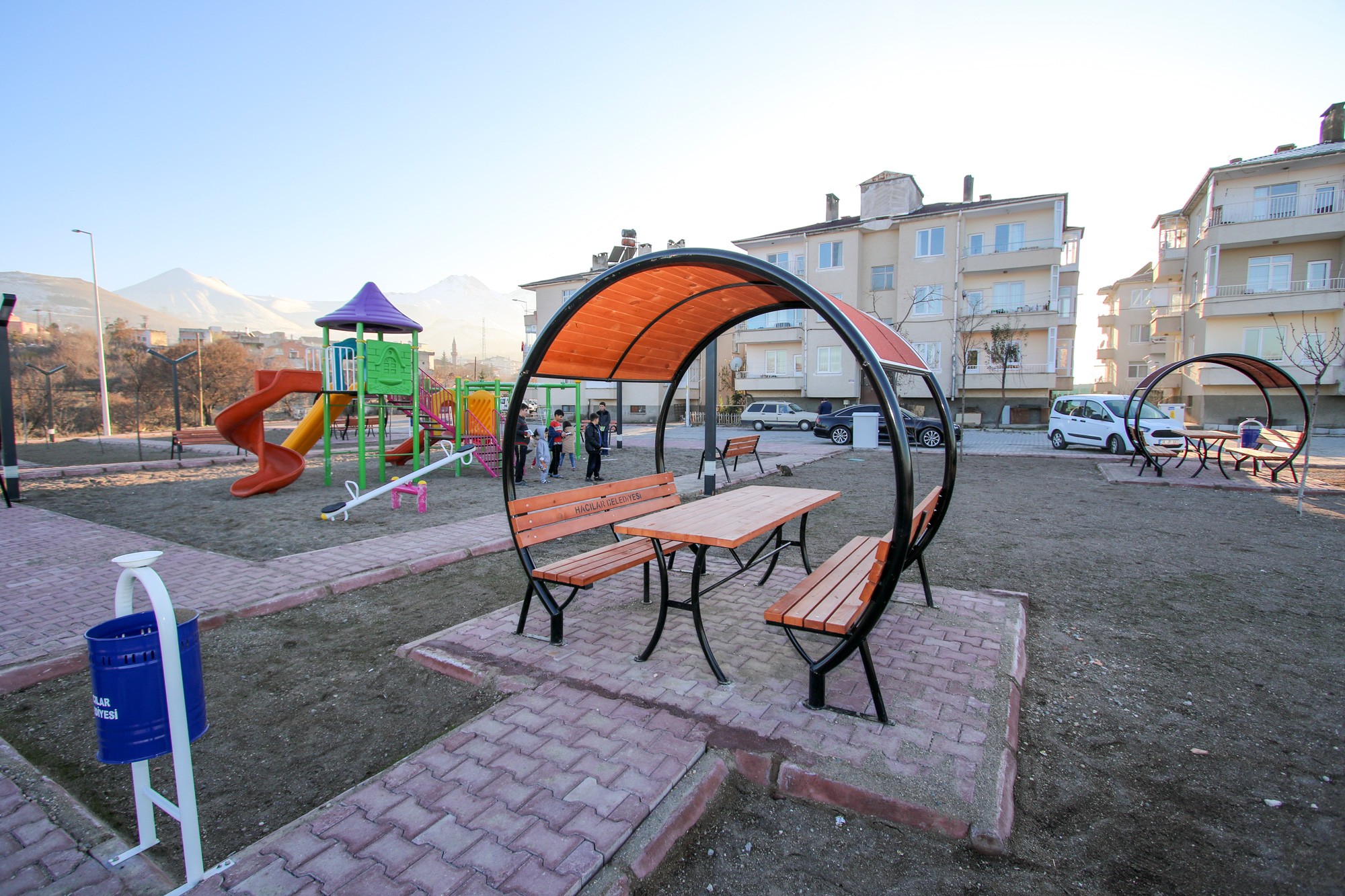 Hacılar’da yeşil alanlar artıyor