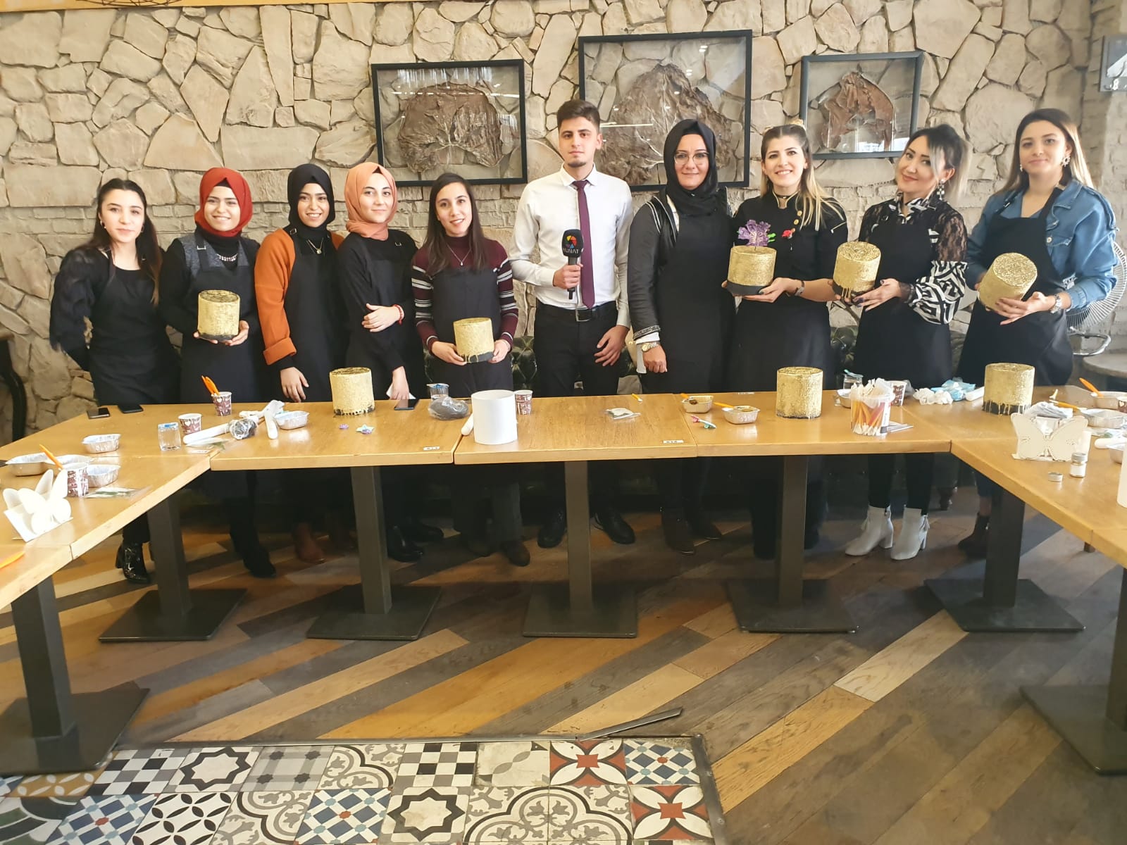 PASTALAR SANAT ESERİNE DÖNÜŞTÜ