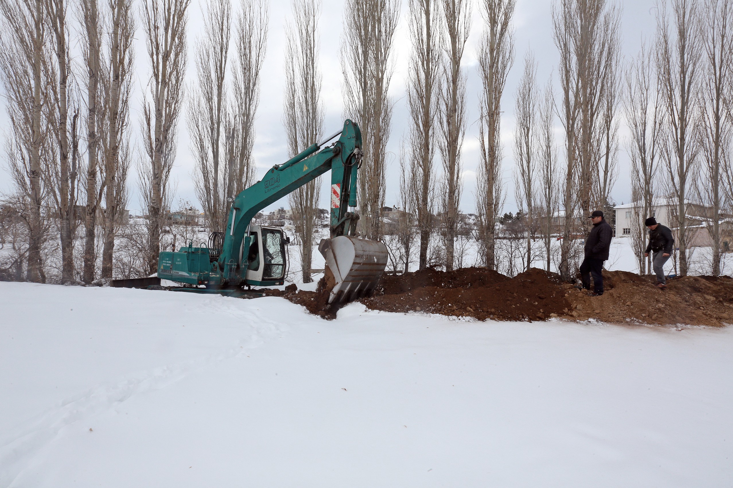 Talas’ta su baskınlarına karşı ıslah çalışması