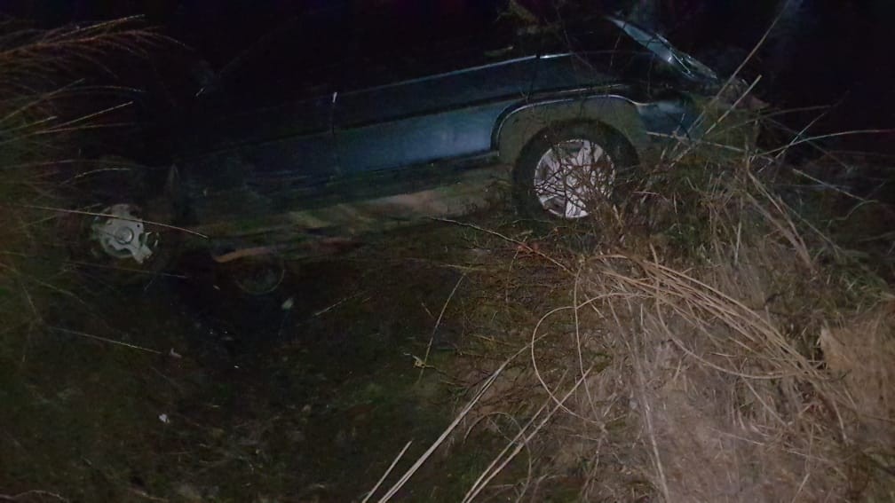 Develi’de otomobil kanala düştü: 3 yaralı