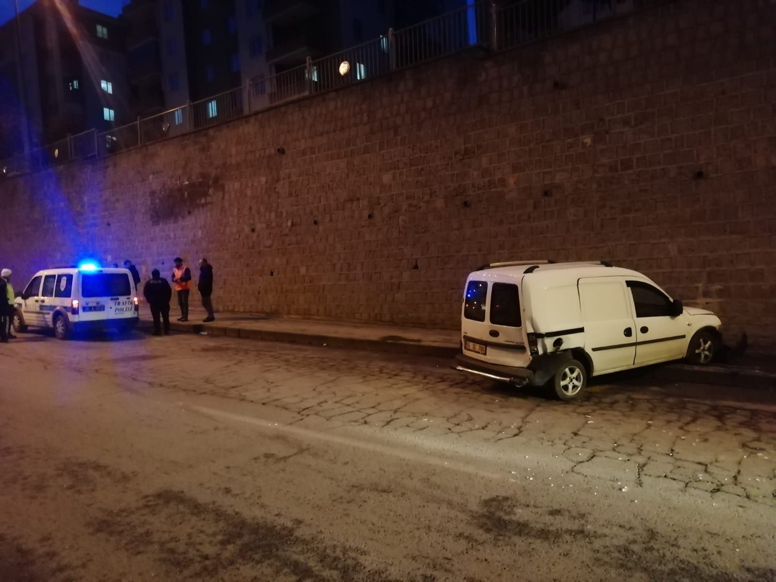 Kayseri’de trafik kazası: 1 yaralı