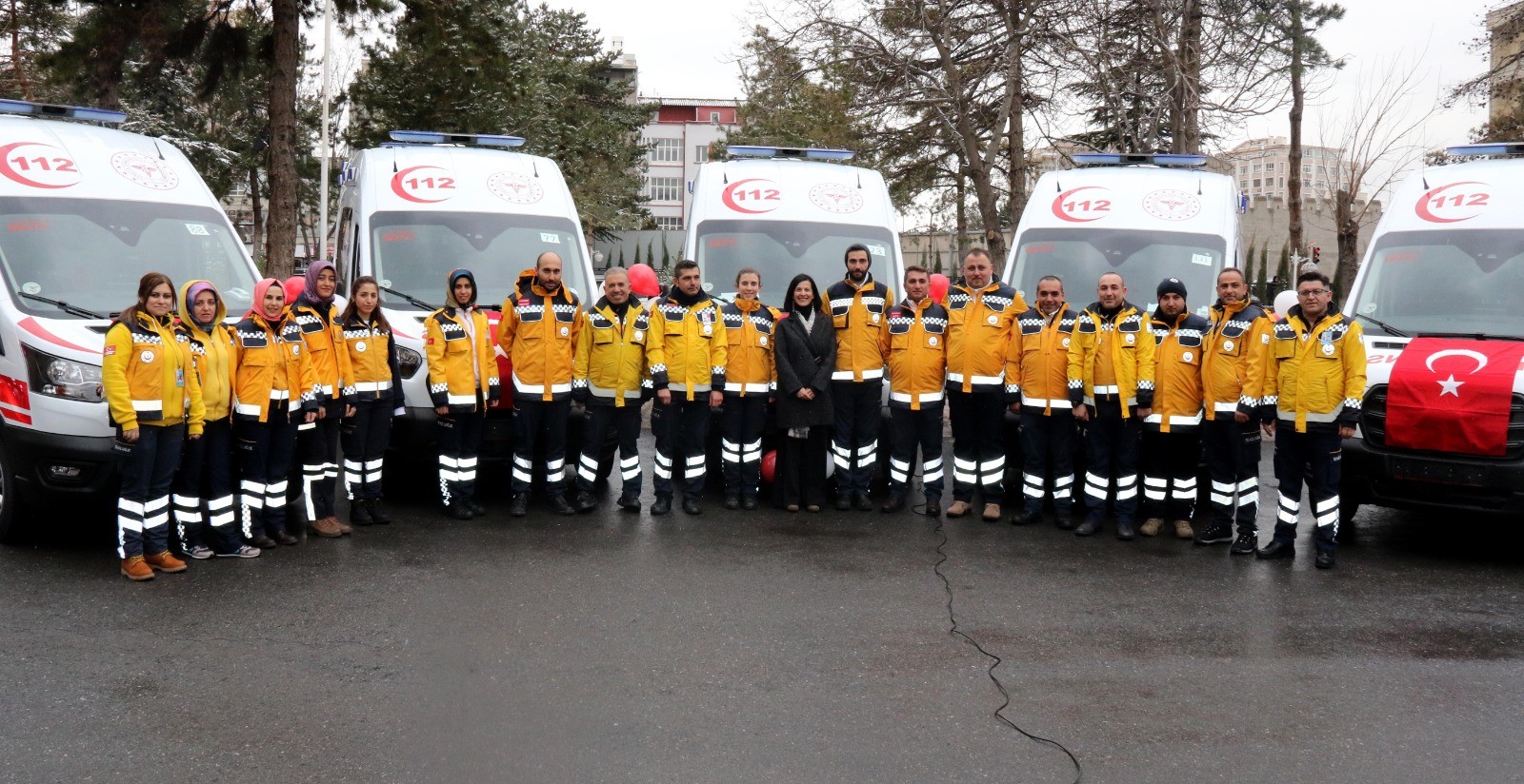 Sağlık Bakanlığı’nın Kayseri’ye Tahsis Ettiği 5 Ambulans Teslim Edildi