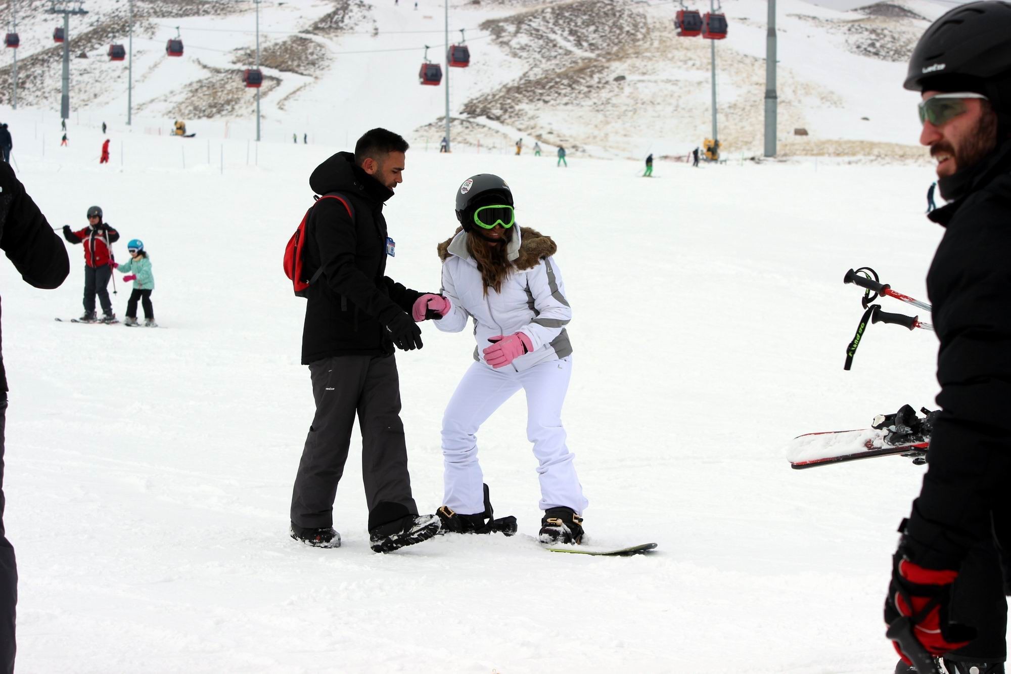Erciyes’te sömestir tatili dolu dolu geçiyor
