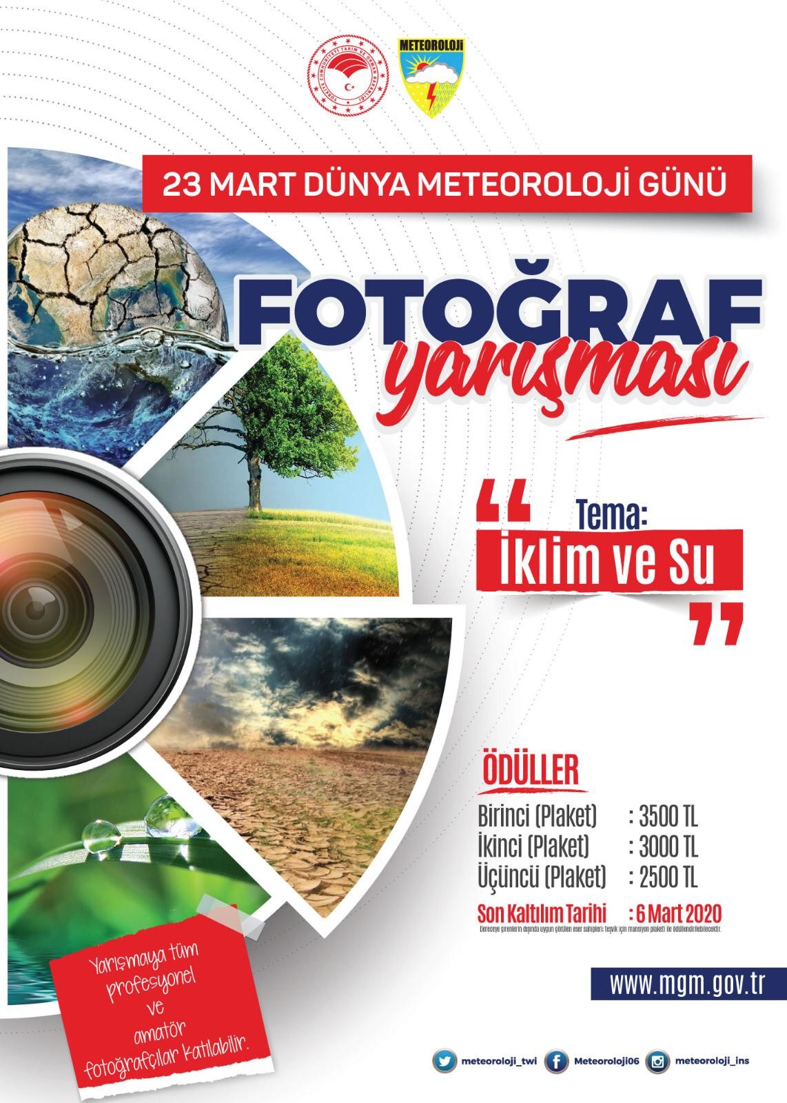 Meteoroloji Genel Müdürlüğü’nden “İklim ve su” temalı fotoğraf yarışması